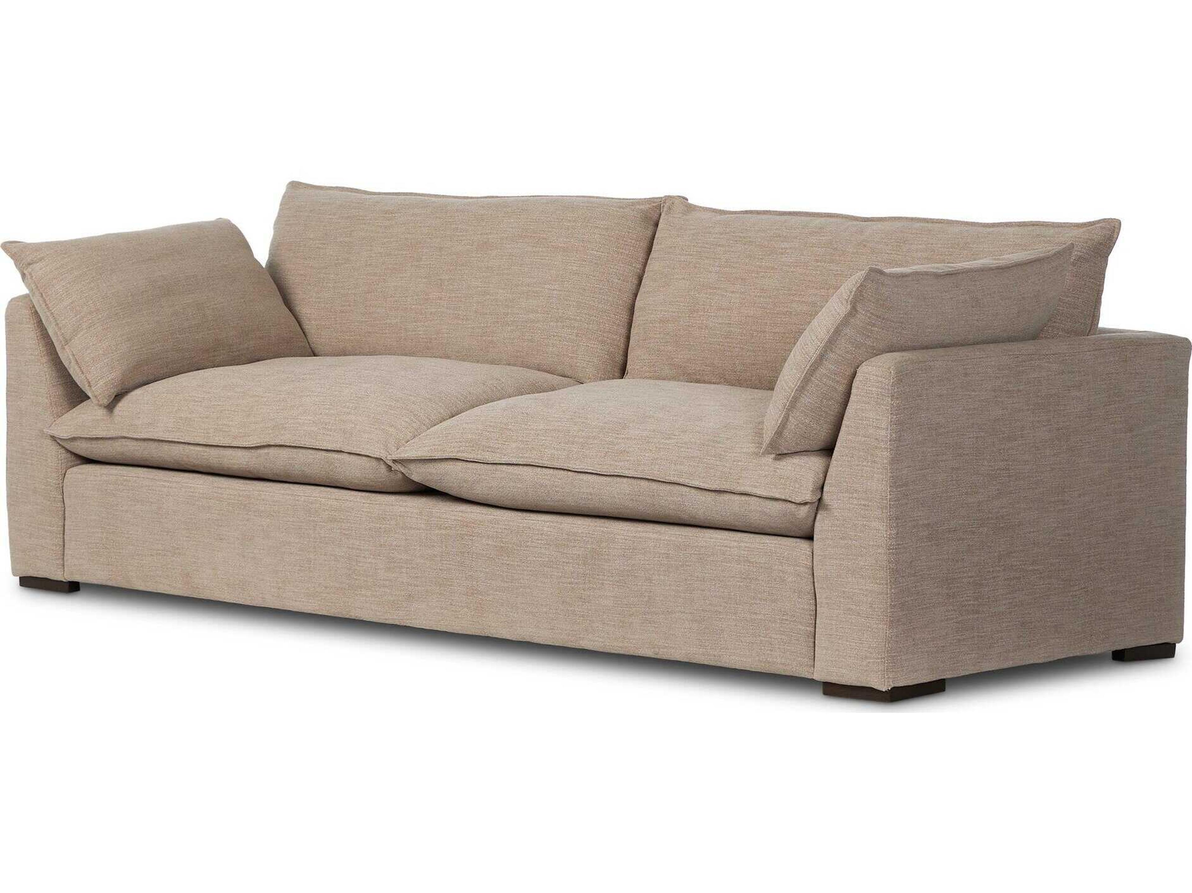 Four Hands Centrale Kosa Beige Upholstered Sofa