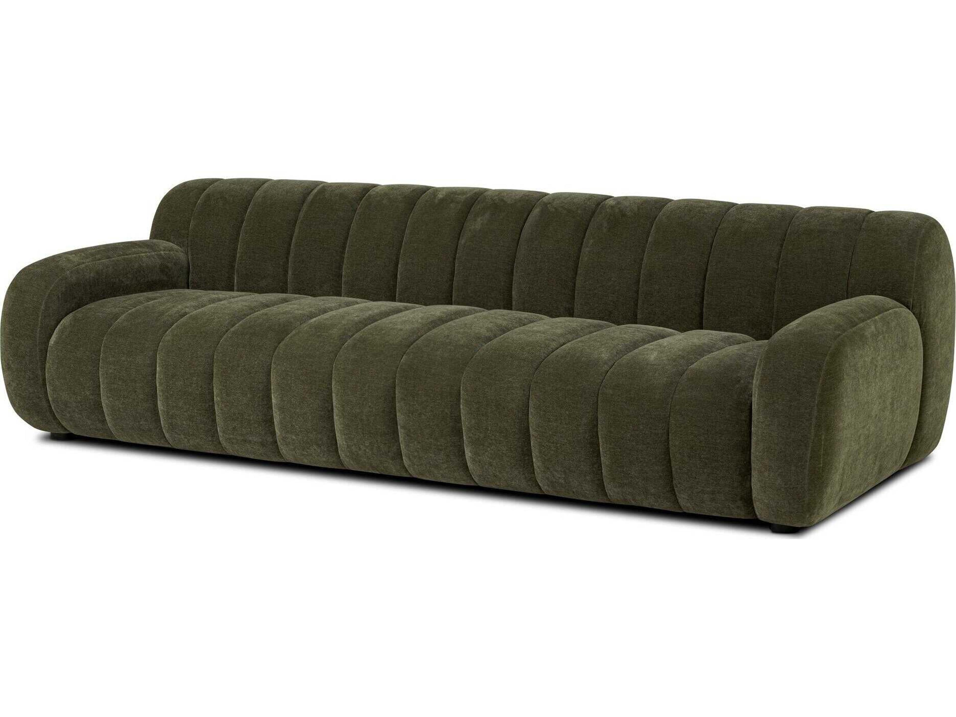 Four Hands Oslo Carina Malmo Olive Upholstered Sofa