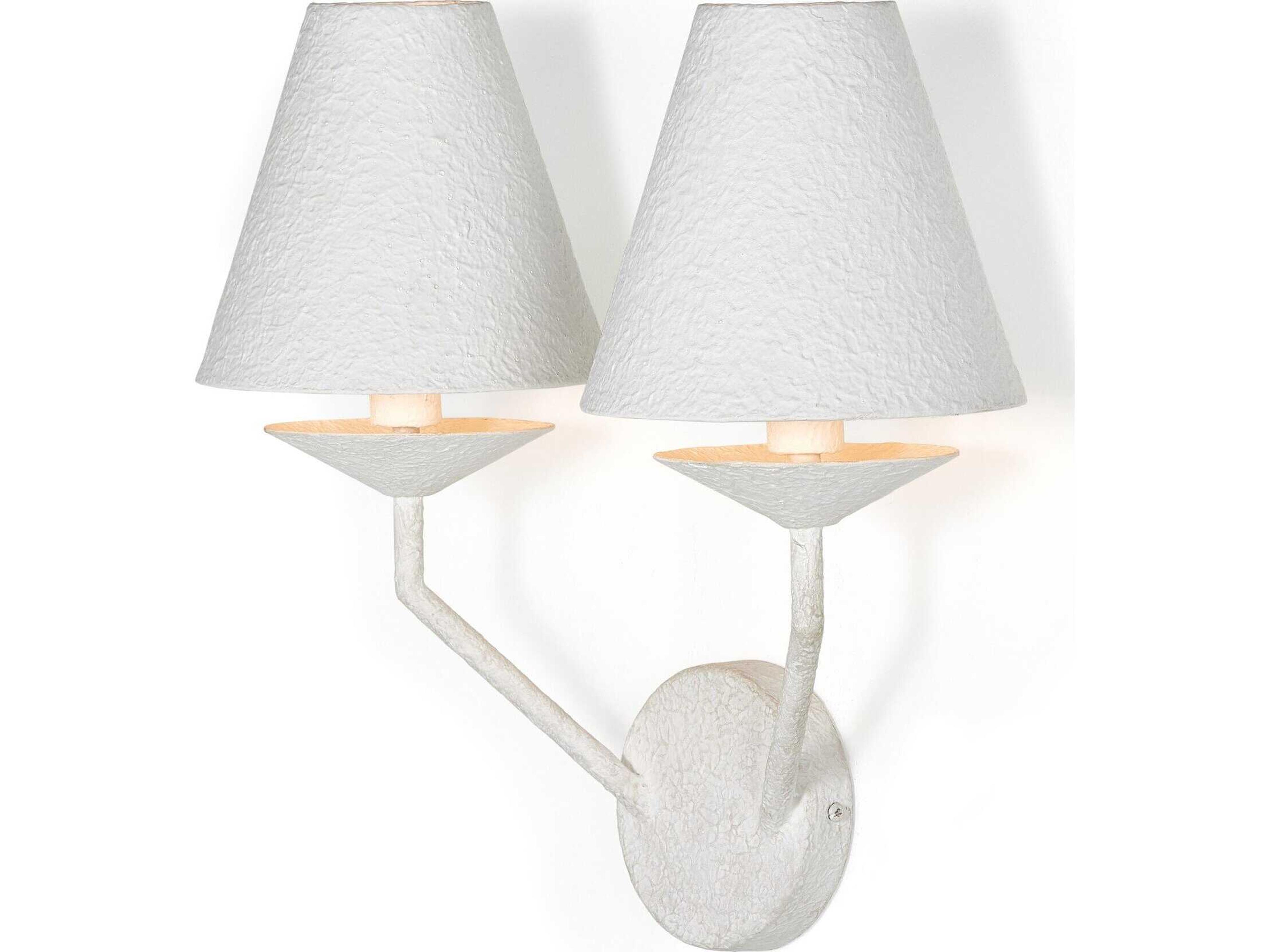 Four Hands Dodie White Wall Sconce