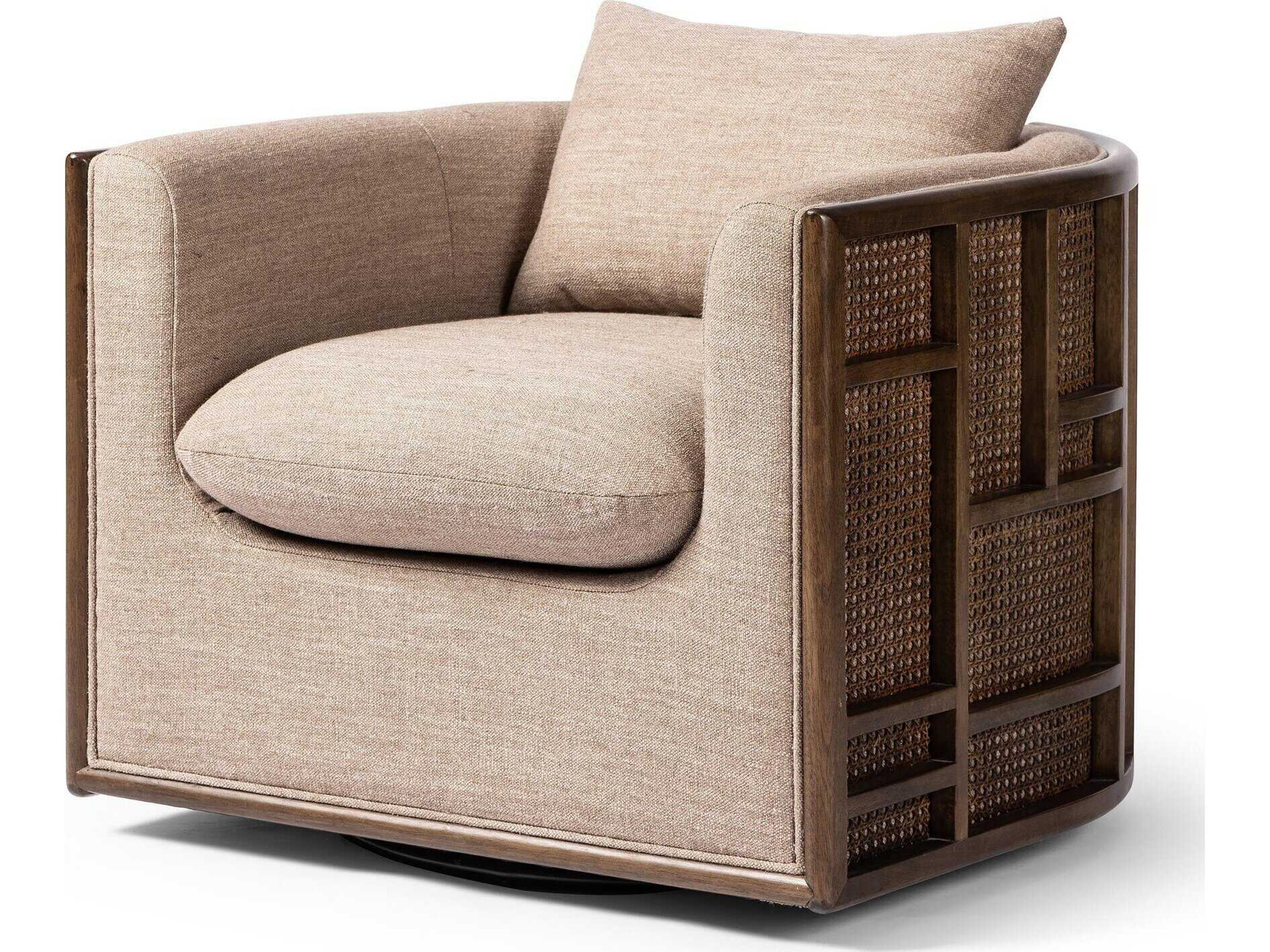 Four Hands Westgate June Alcala Fawn Swivel Chair