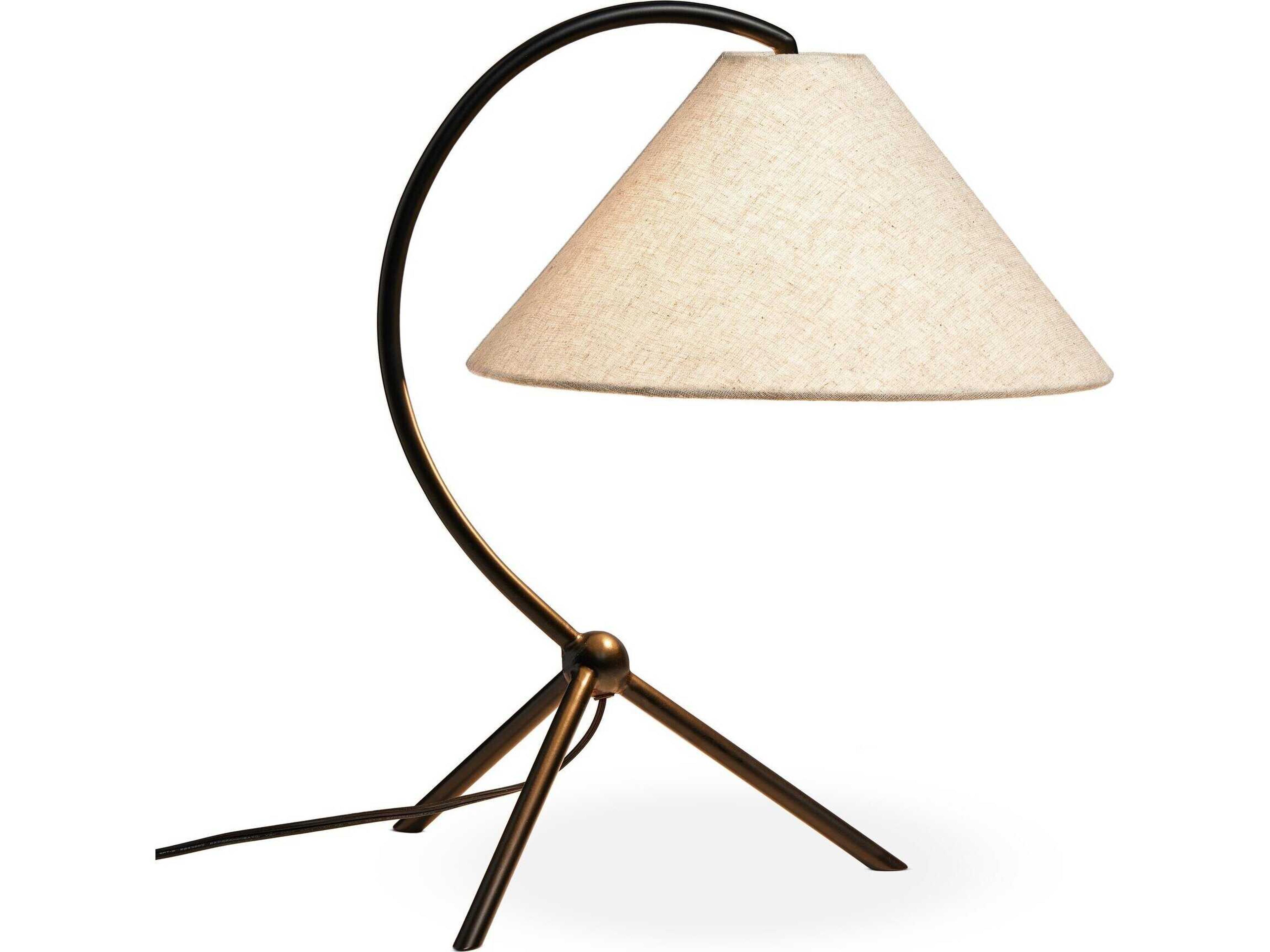 Four Hands Emile Black Table Lamp