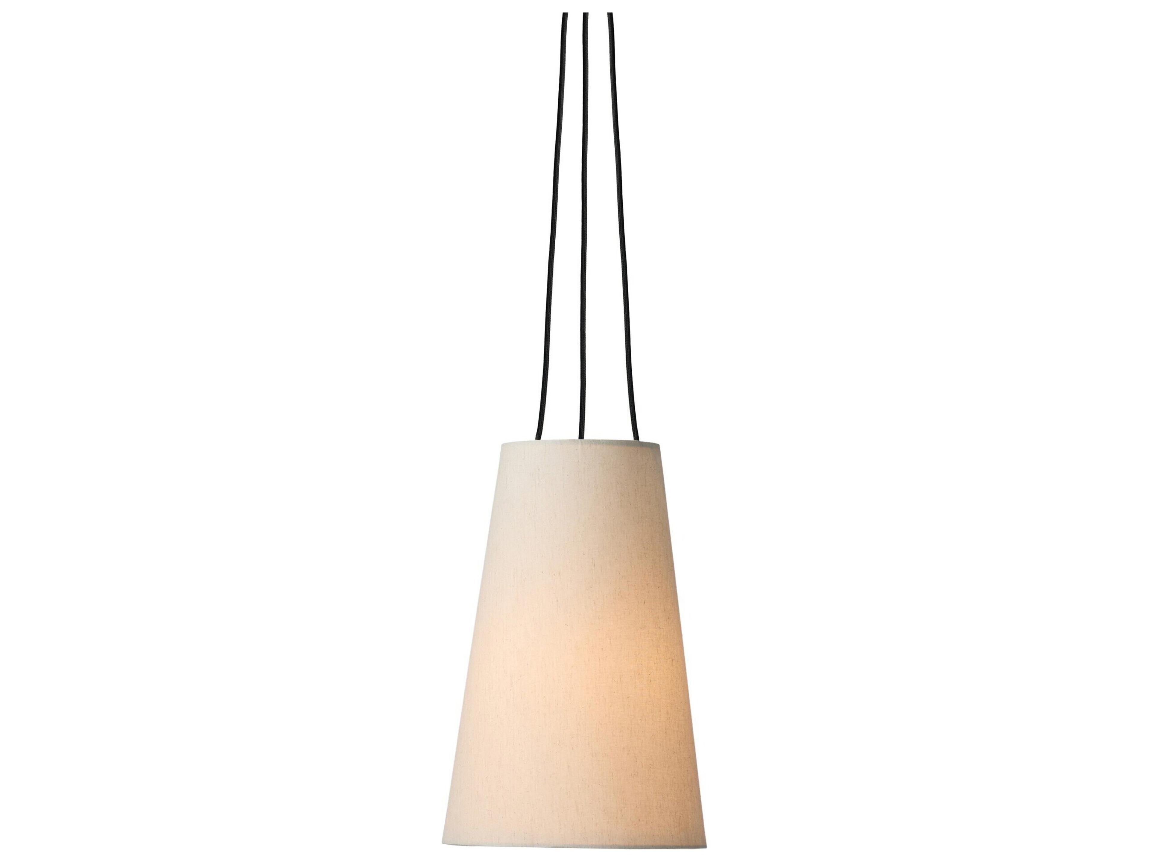 Four Hands Hutton Black Drum Pendant