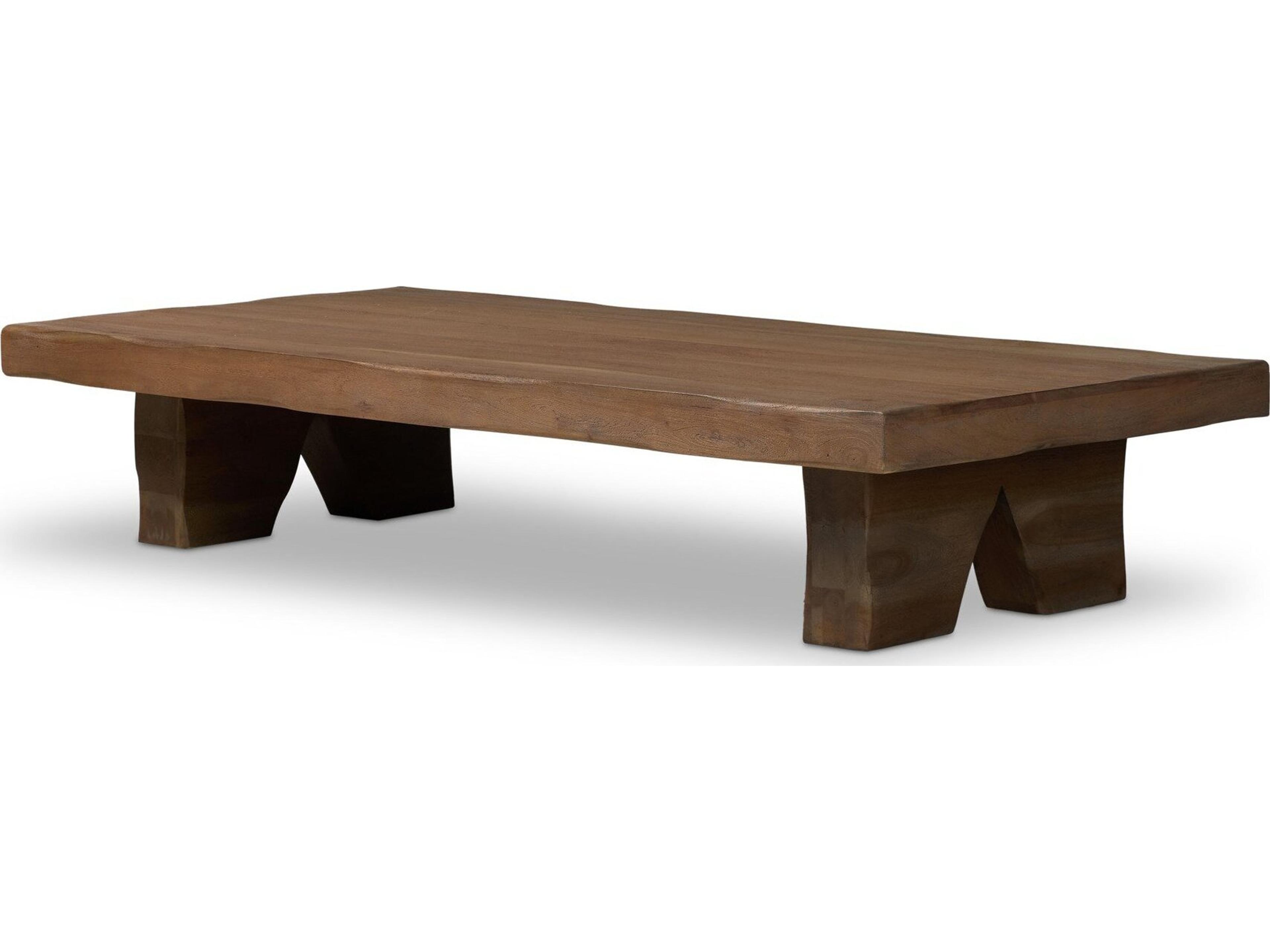 Four Hands Maya Rectangular Wood Coffee Table