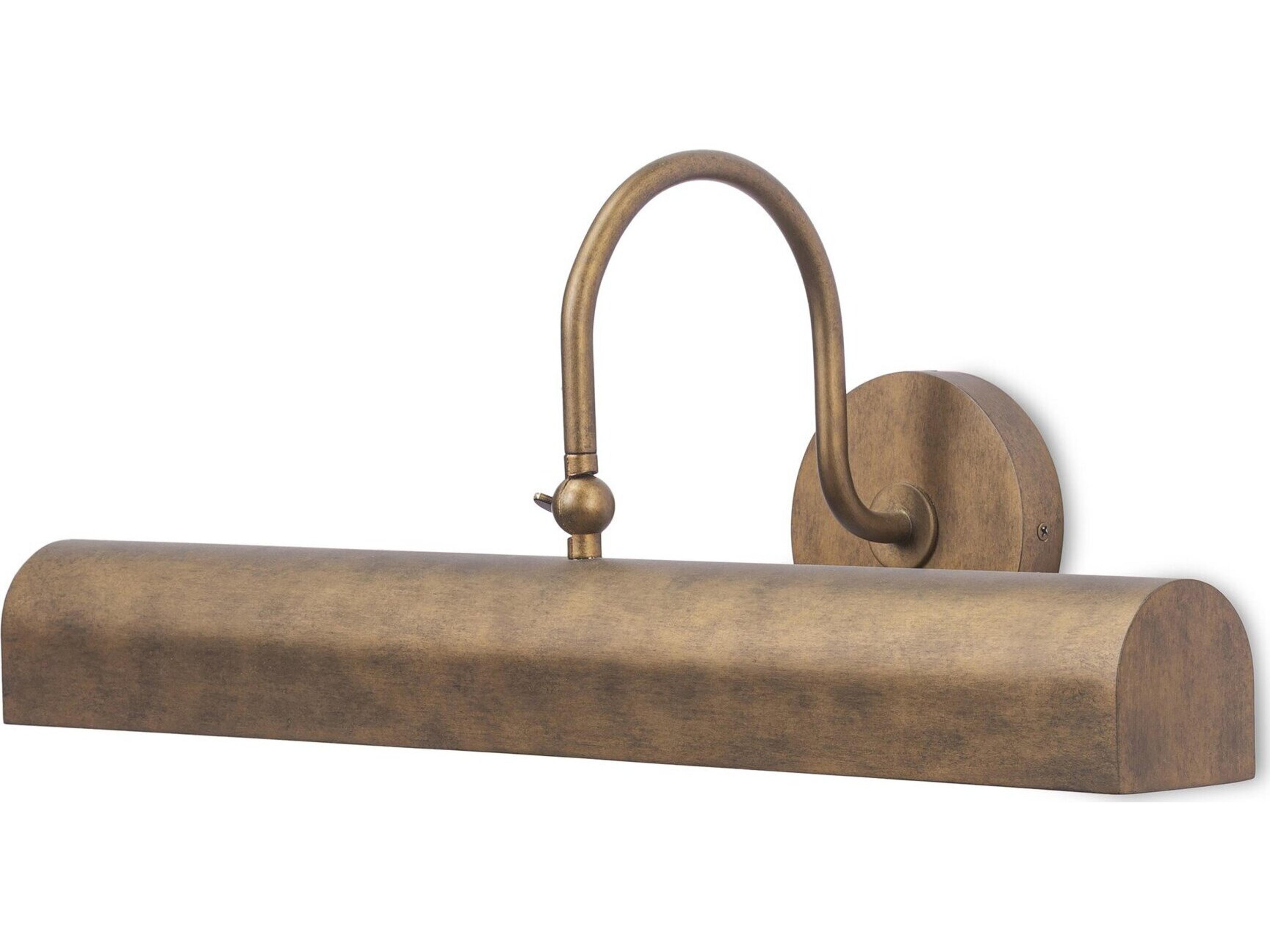 Four Hands Stockton Burnished Brass Iron Traditional Picture Light