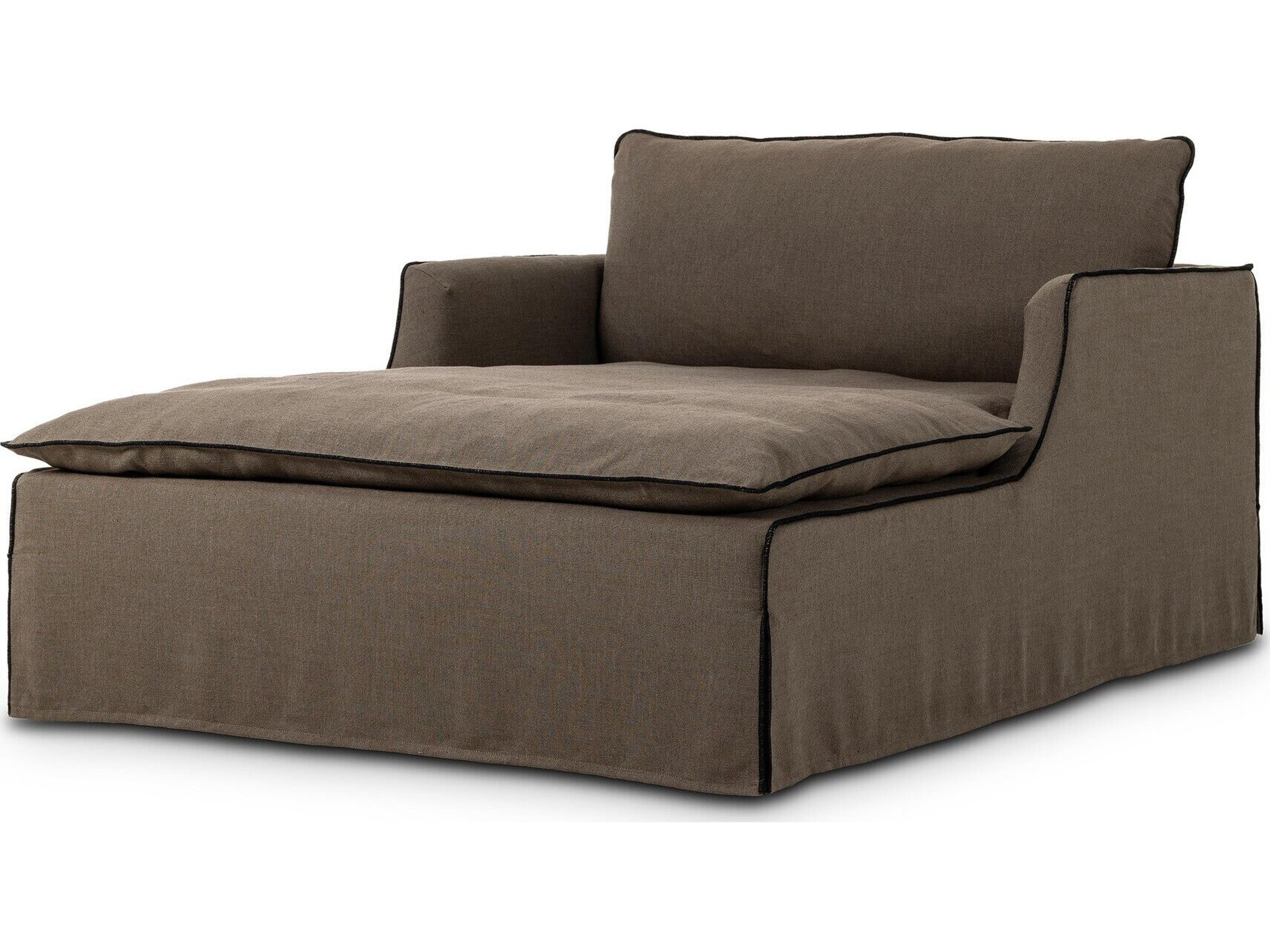 Four Hands Kensington Savoy Coffee Chaise