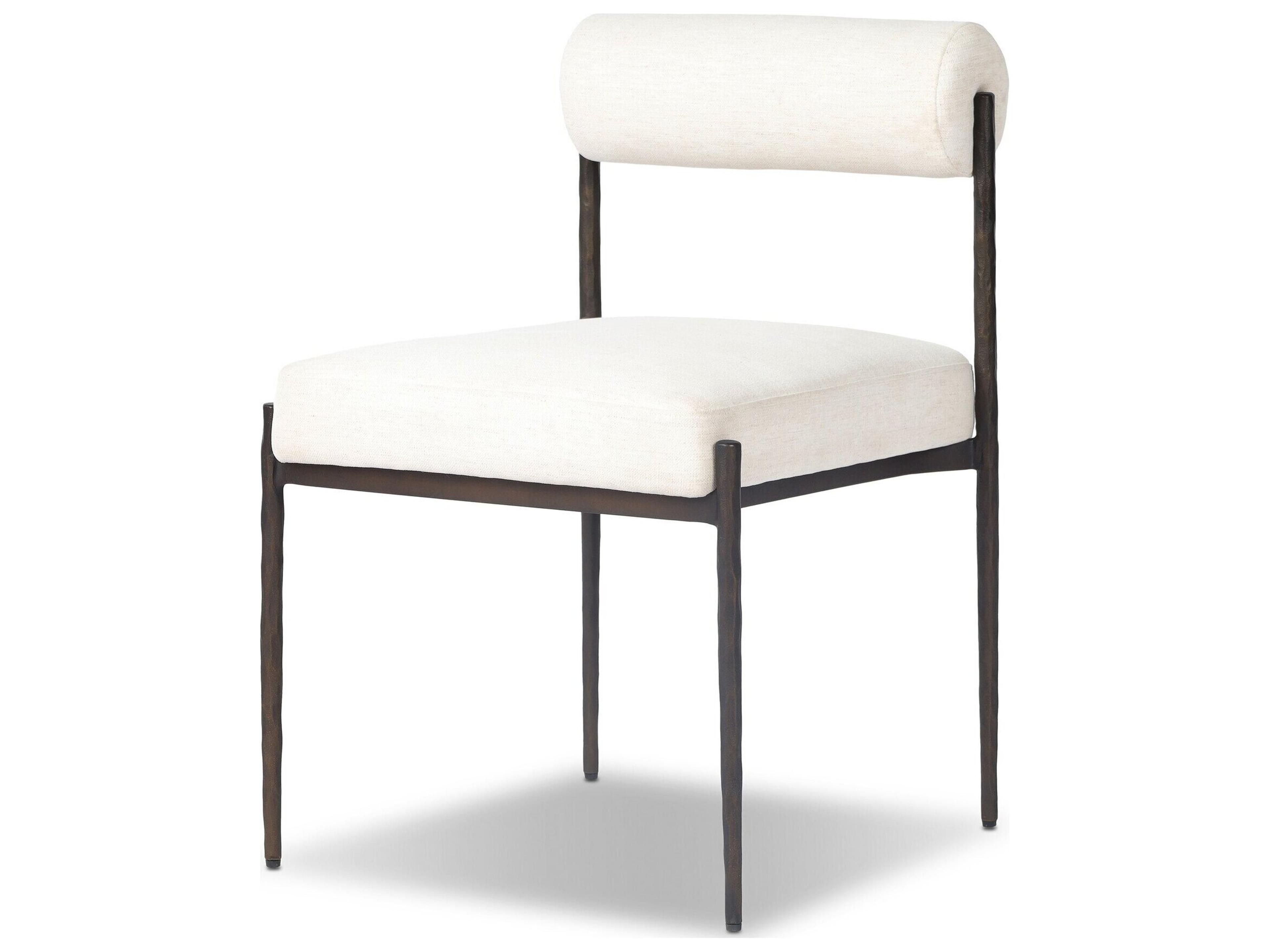 Four Hands Houghton Crypton Nomad Snow Armless Dining Chair