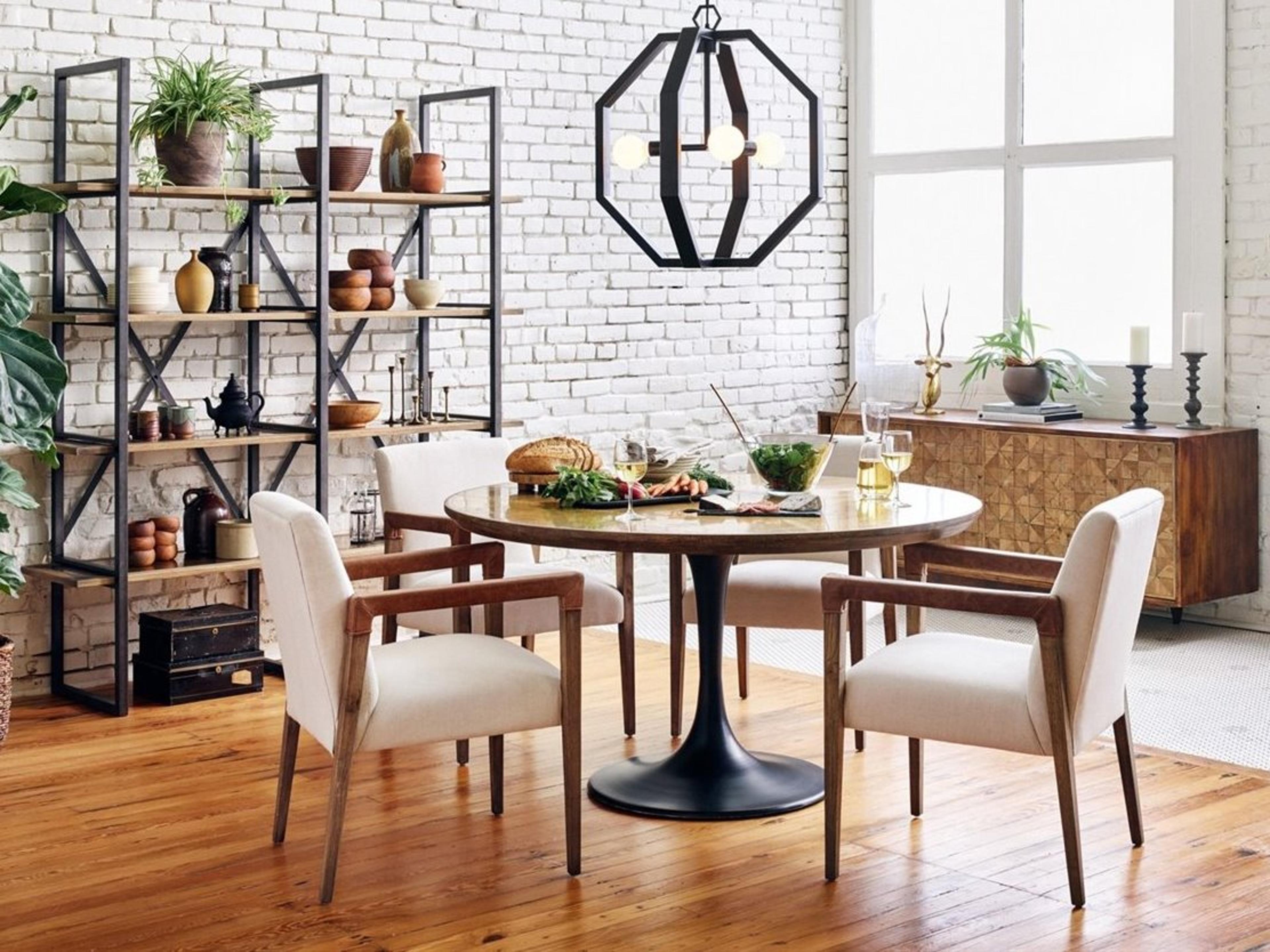 Four Hands Abbott Solid Wood Dining Room Set