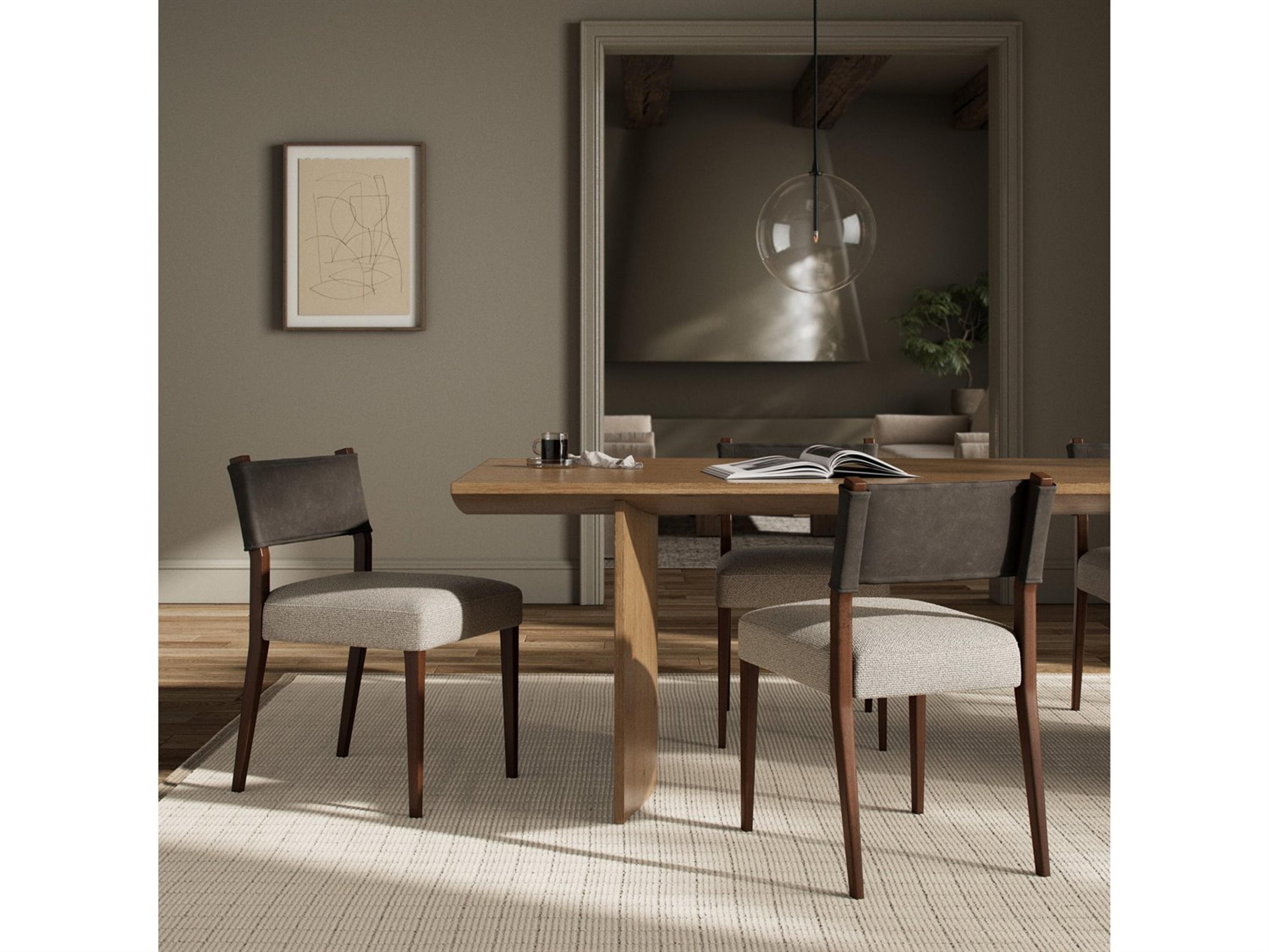 Four Hands Berman Parrawood Dining Room Set