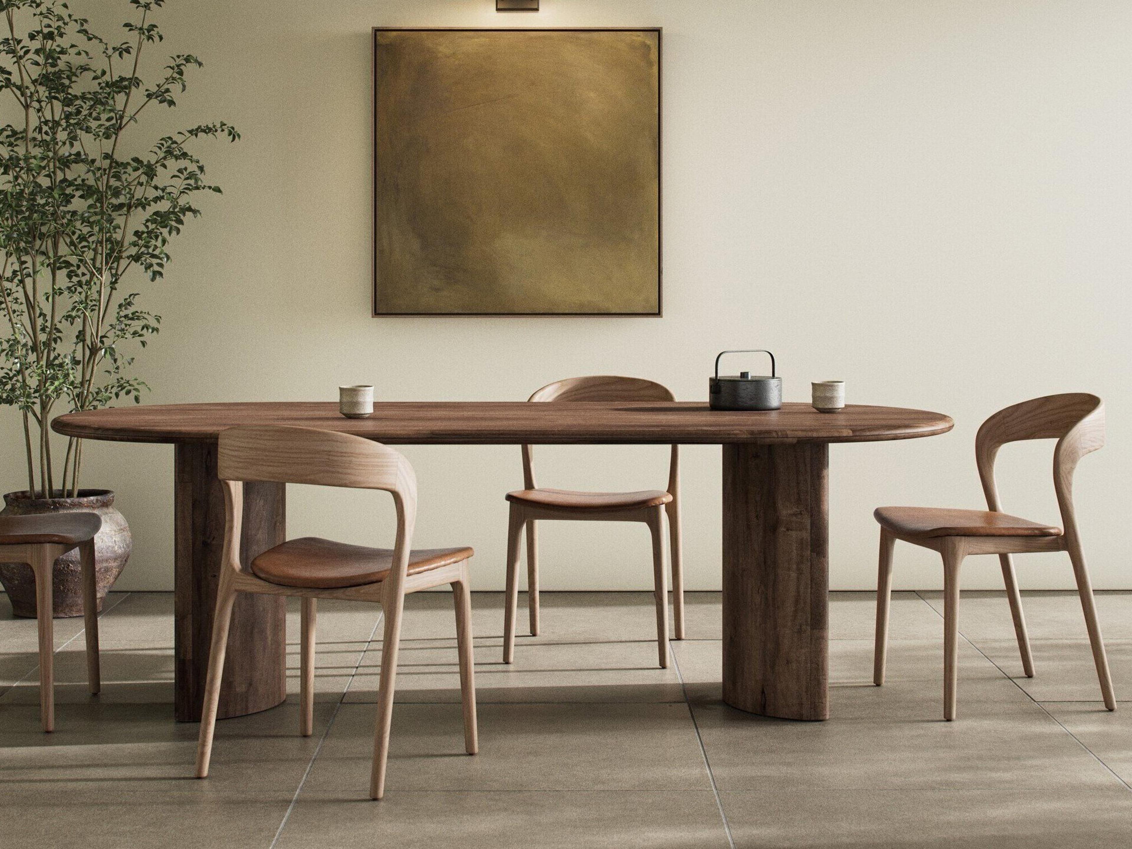 Four Hands Haiden Acacia Wood Dining Room Set