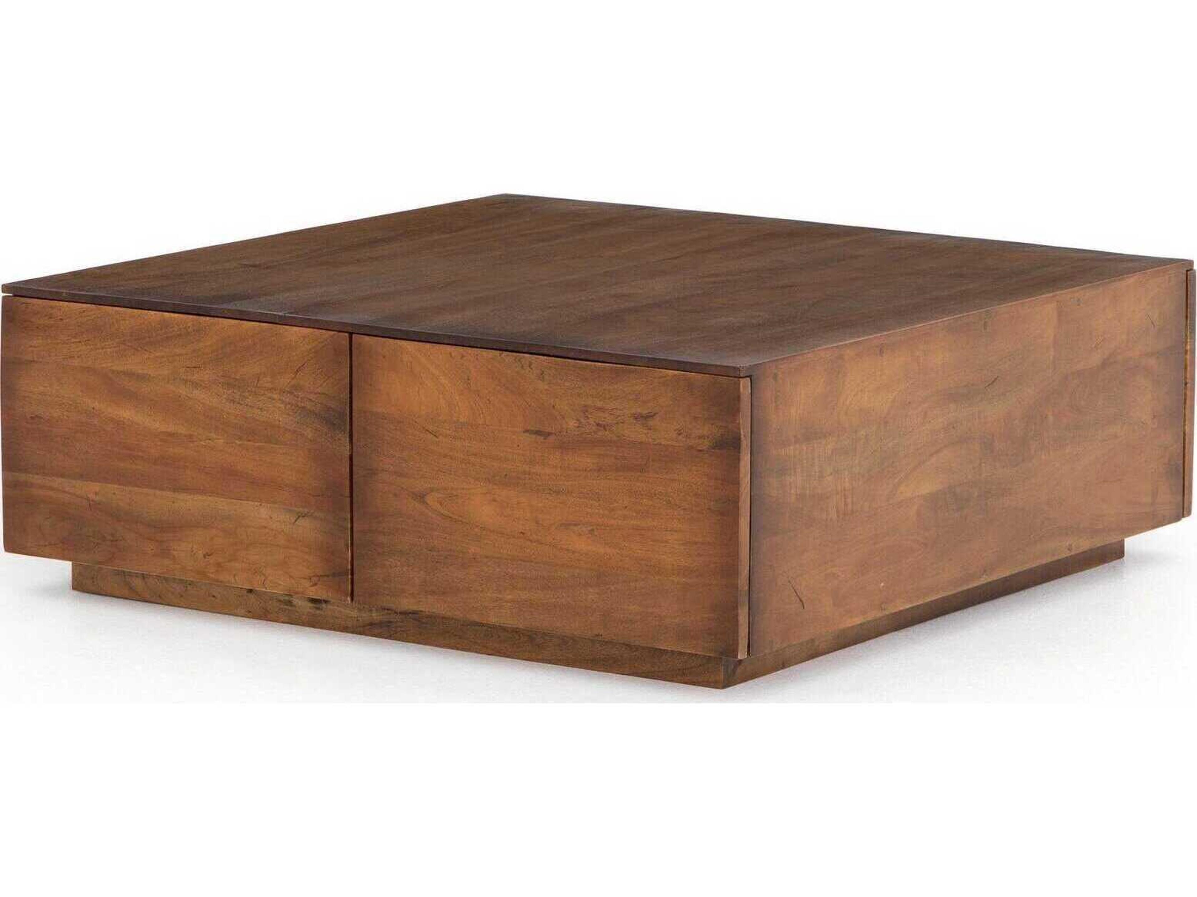Four Hands Harmon DUNCAN STORAGE COFFEE TABLE-RECLAIMED FR