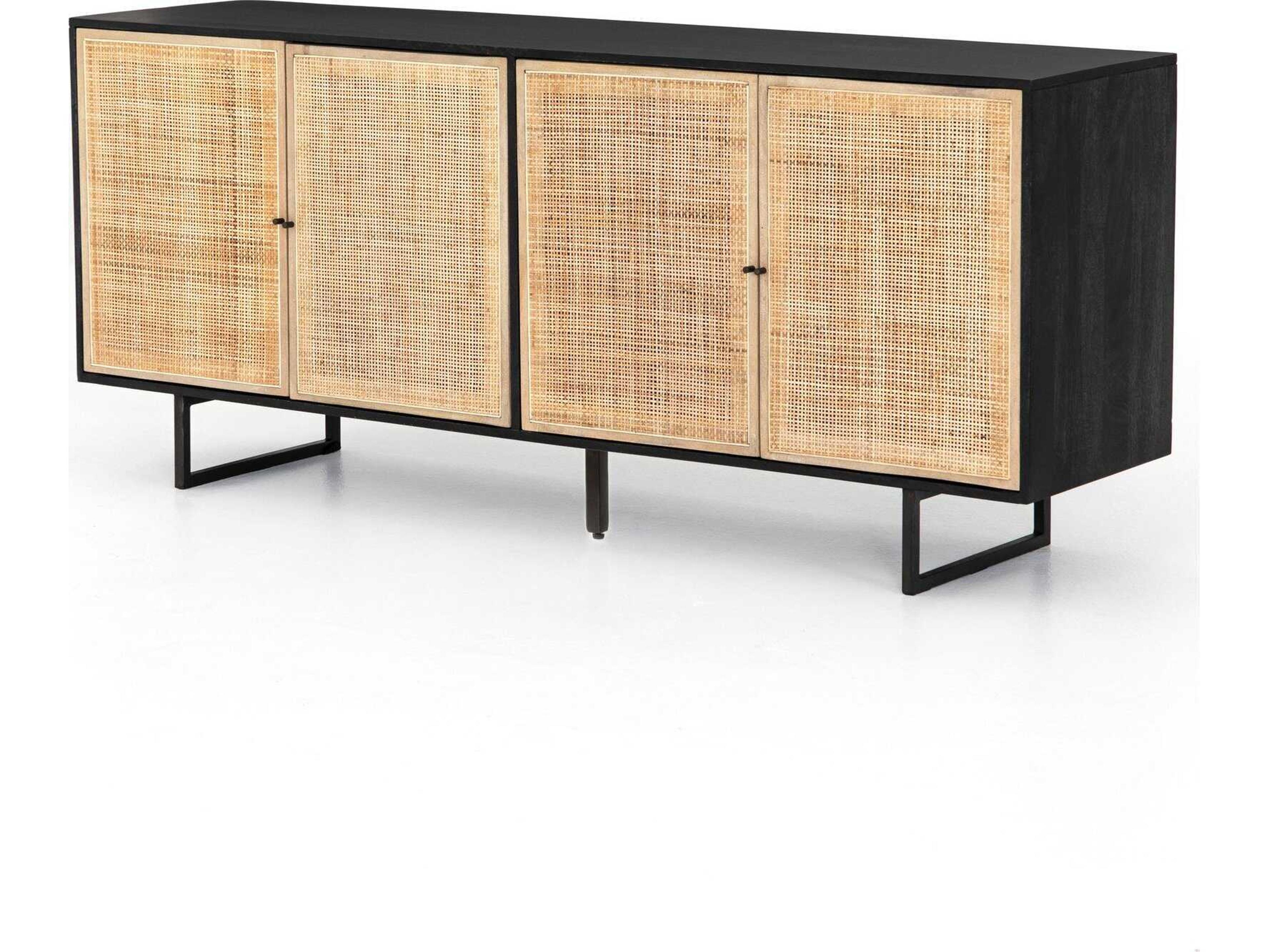 Four Hands Prescott Carmel Black Wash Sideboard