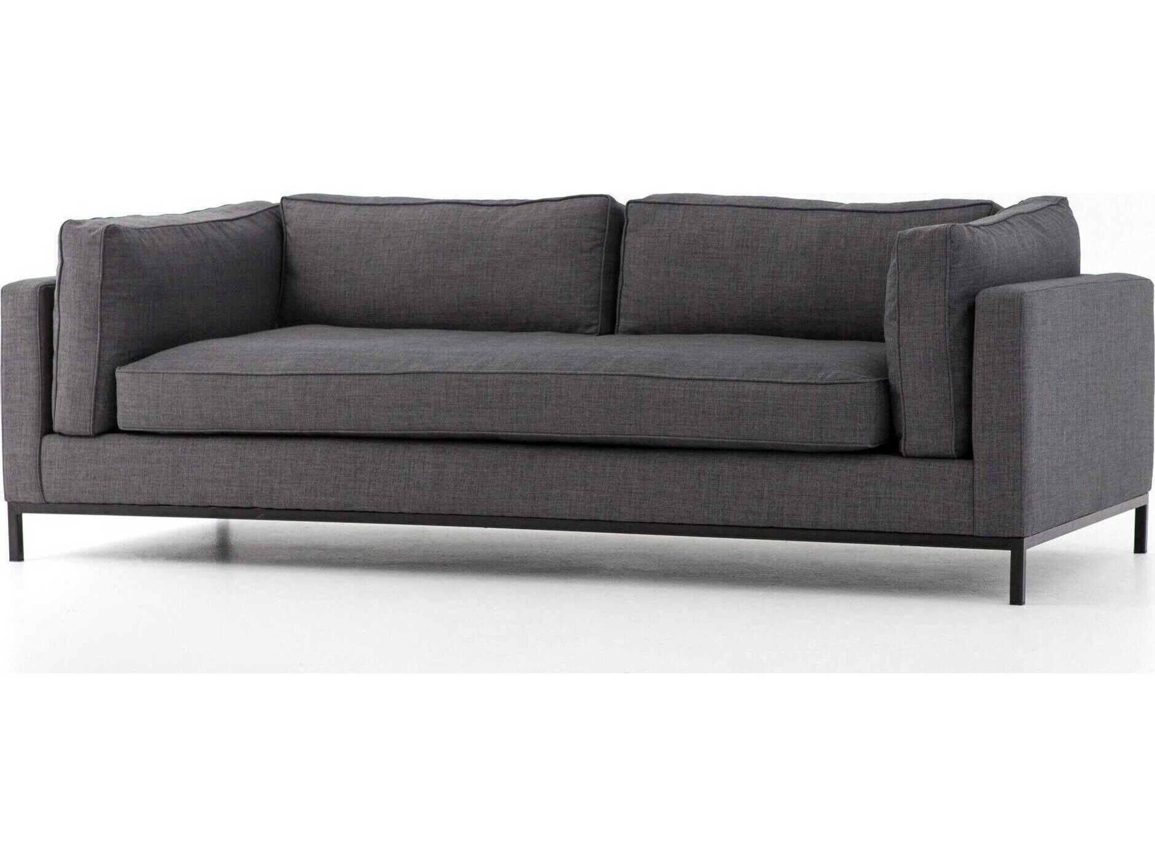 Four Hands Atelier Gray Upholstered Sofa