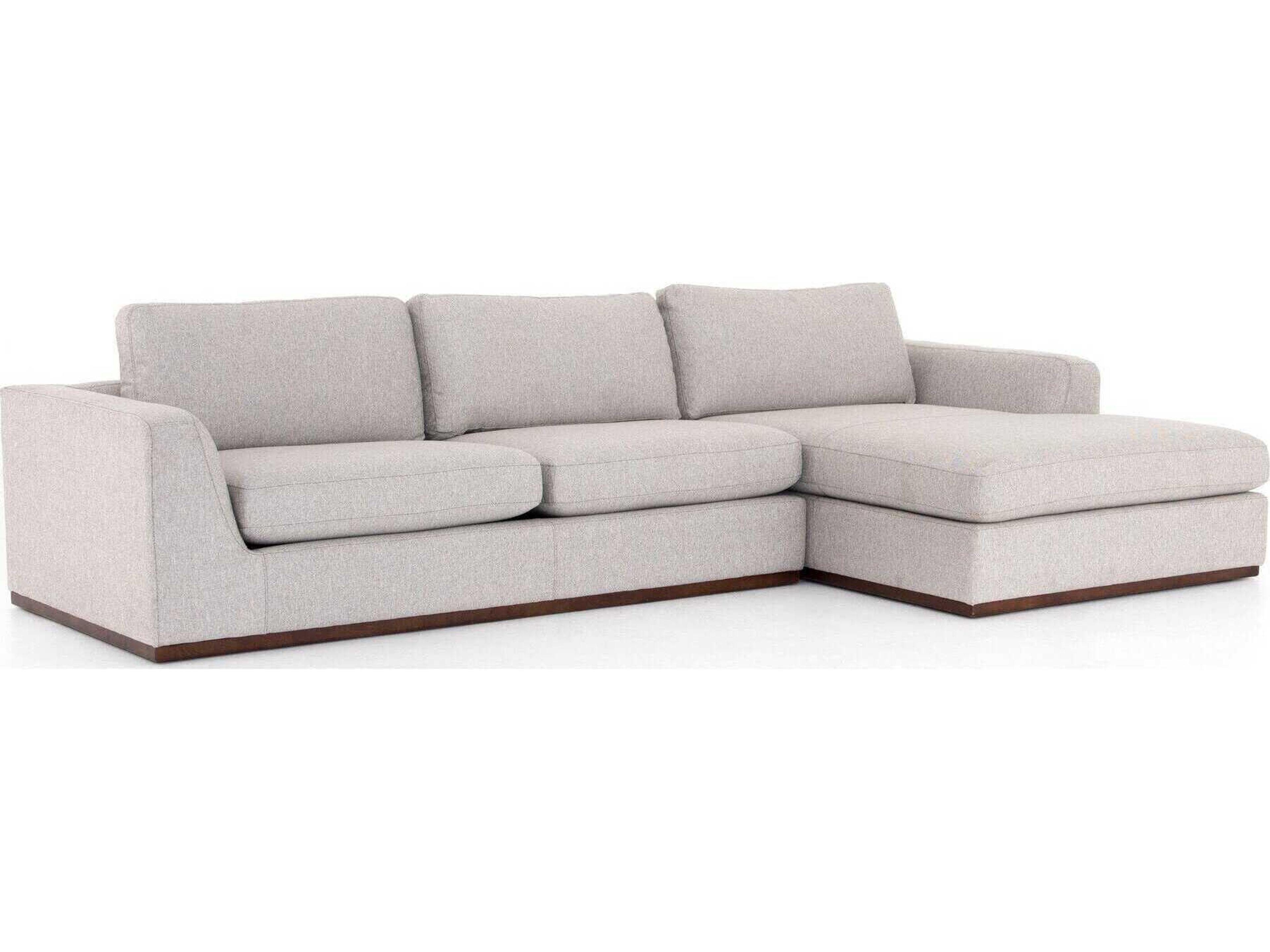 Four Hands Centrale Colt 2 - Piece Gray Upholstered Sectional Sofa