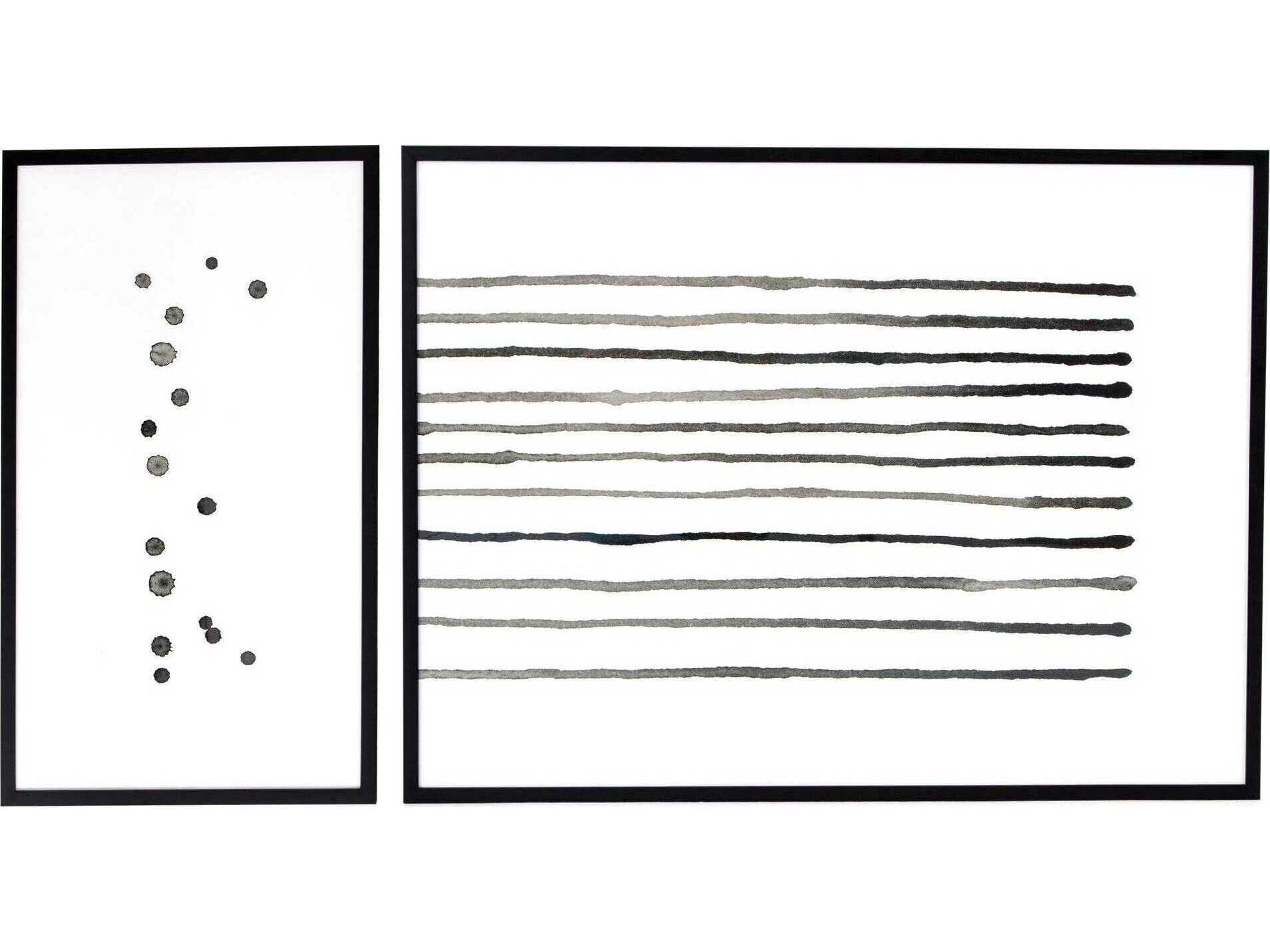 Art Studio Stars/Stripes Print / Painting Set of 2