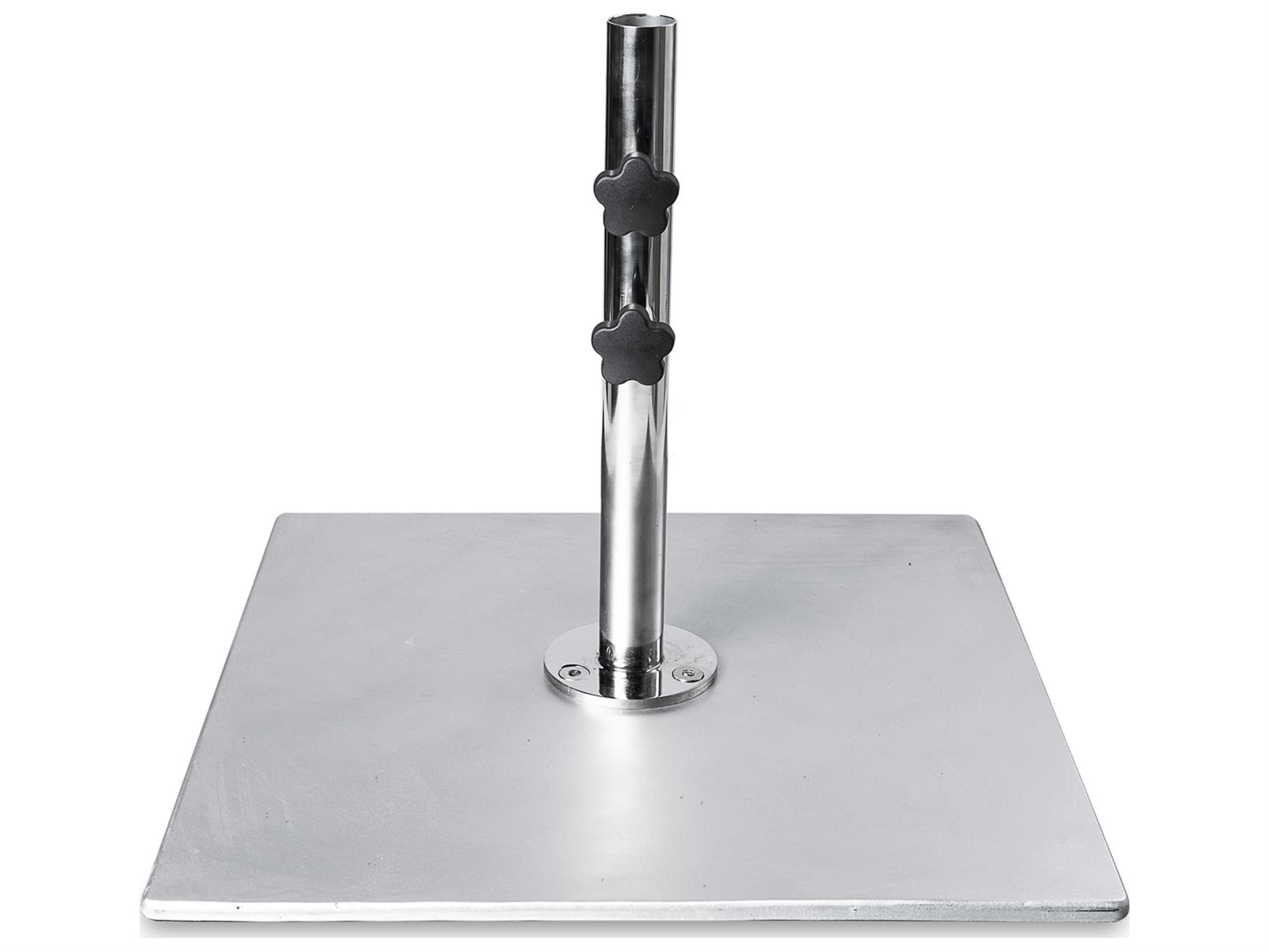 Frankford Galvanized Steel Matte Silver 24' Foot 100lbs Square Plate