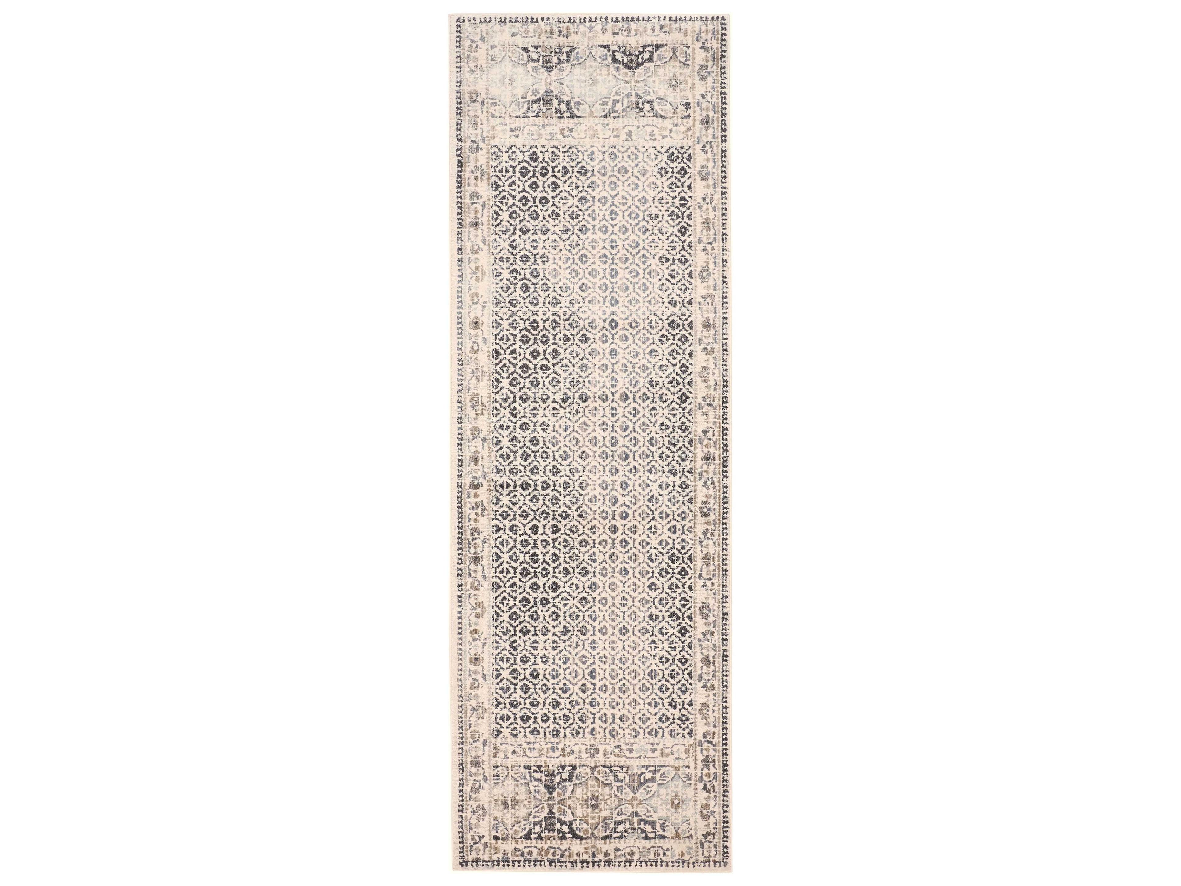 Feizy Rugs Kano Bordered Runner Area Rug