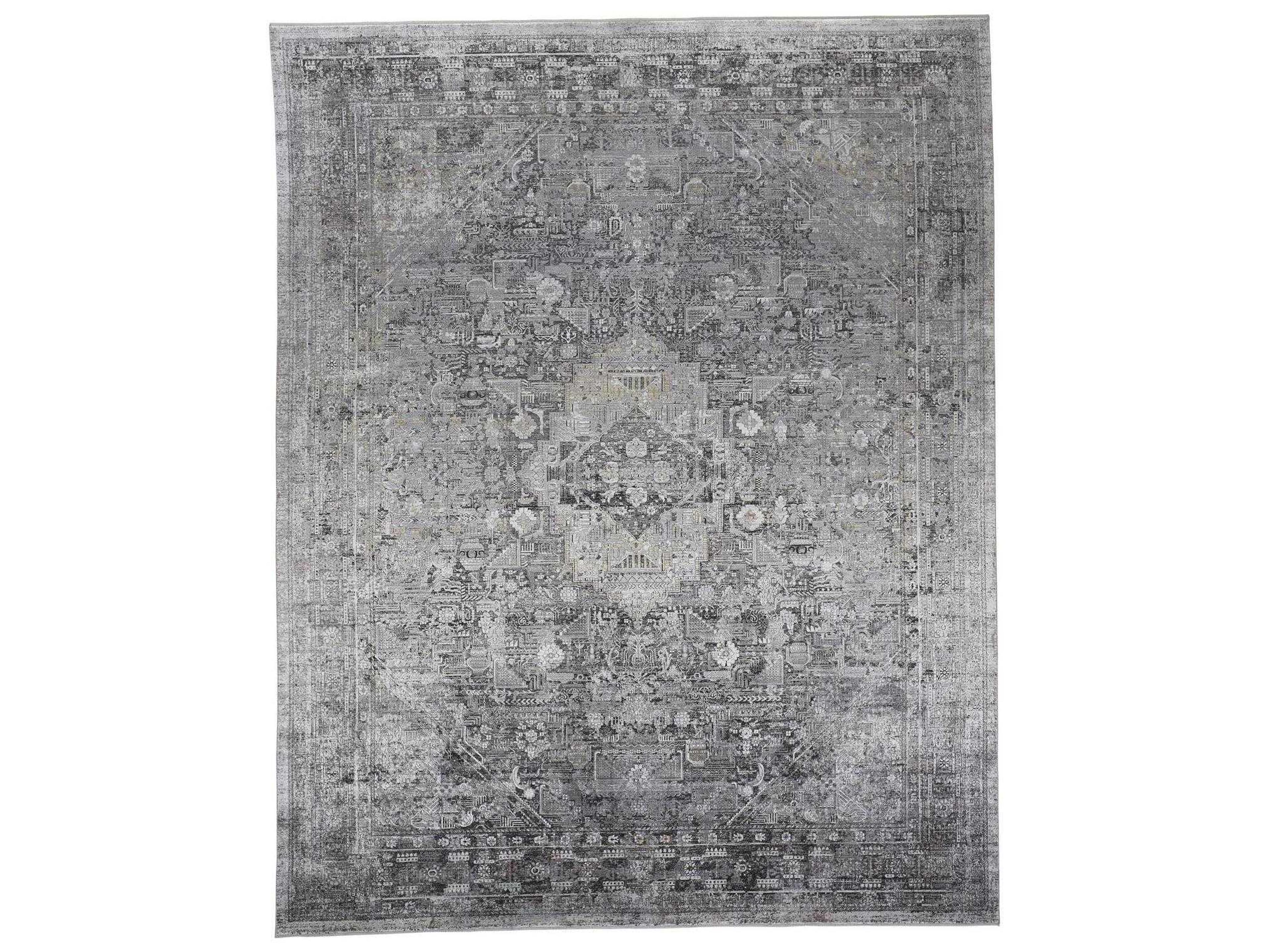 Feizy Rugs Sarrant Bordered Area Rug