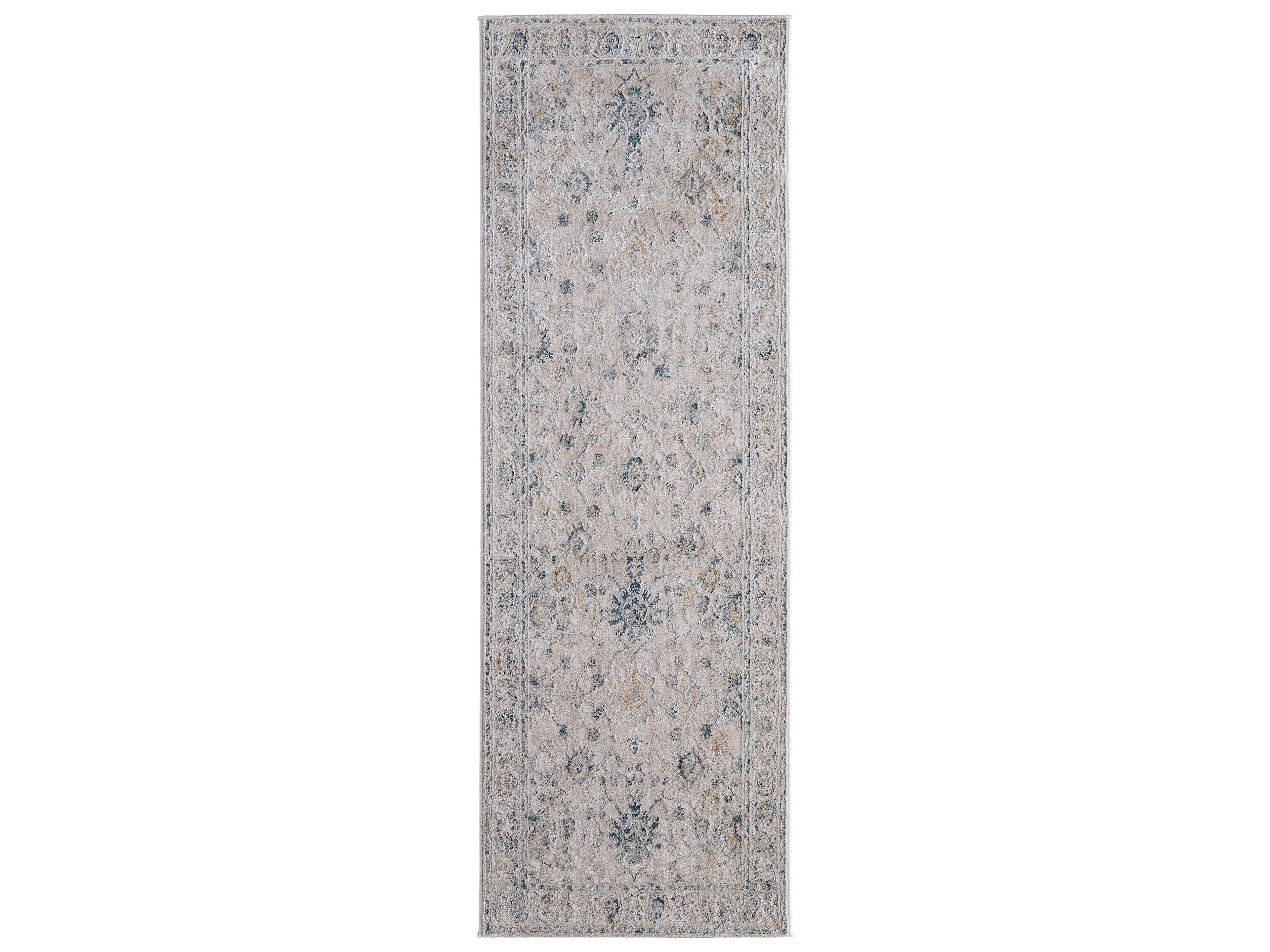 Feizy Rugs Pasha Bordered Runner Area Rug