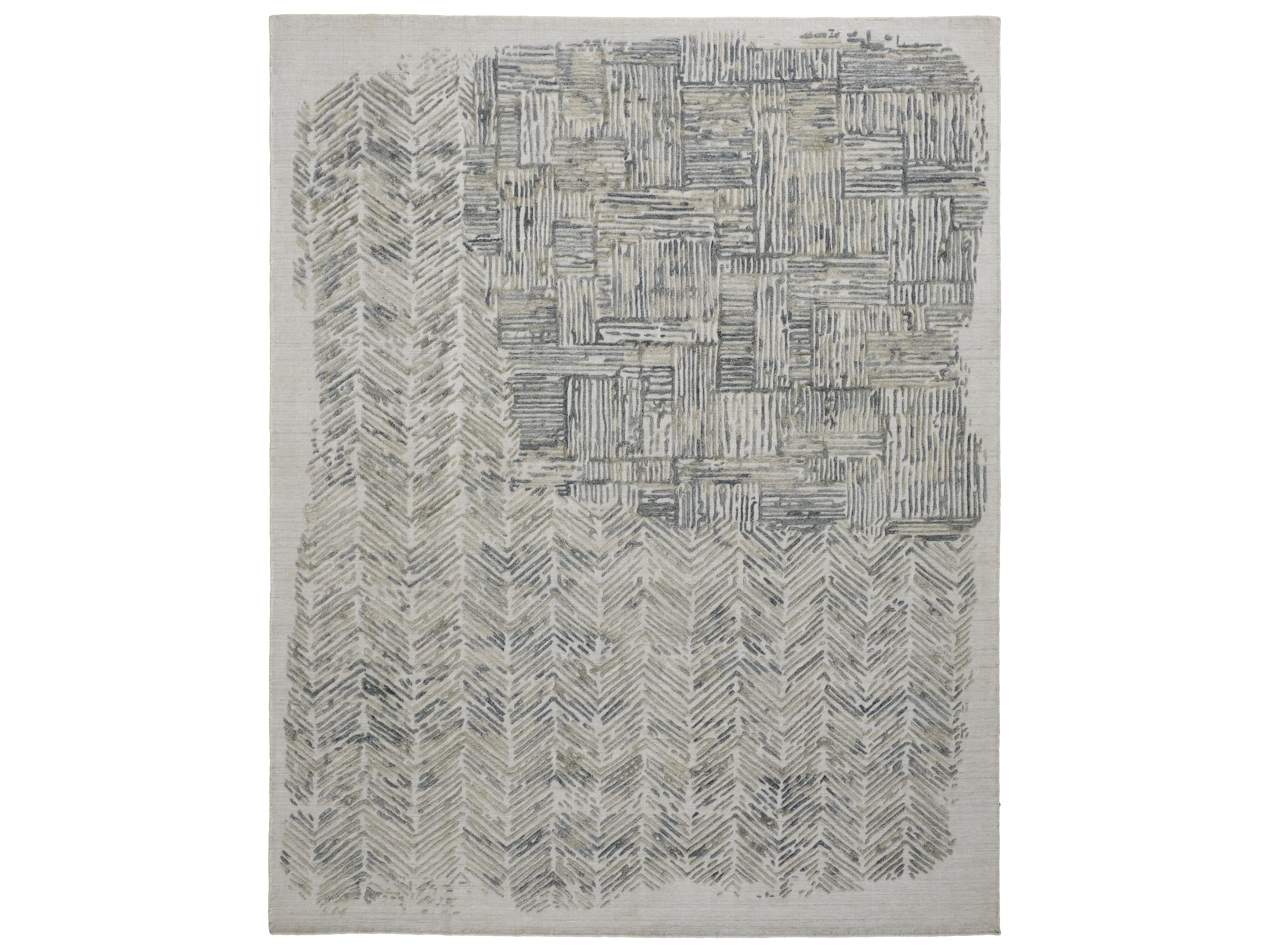 Feizy Rugs Elias Geometric Runner Area Rug