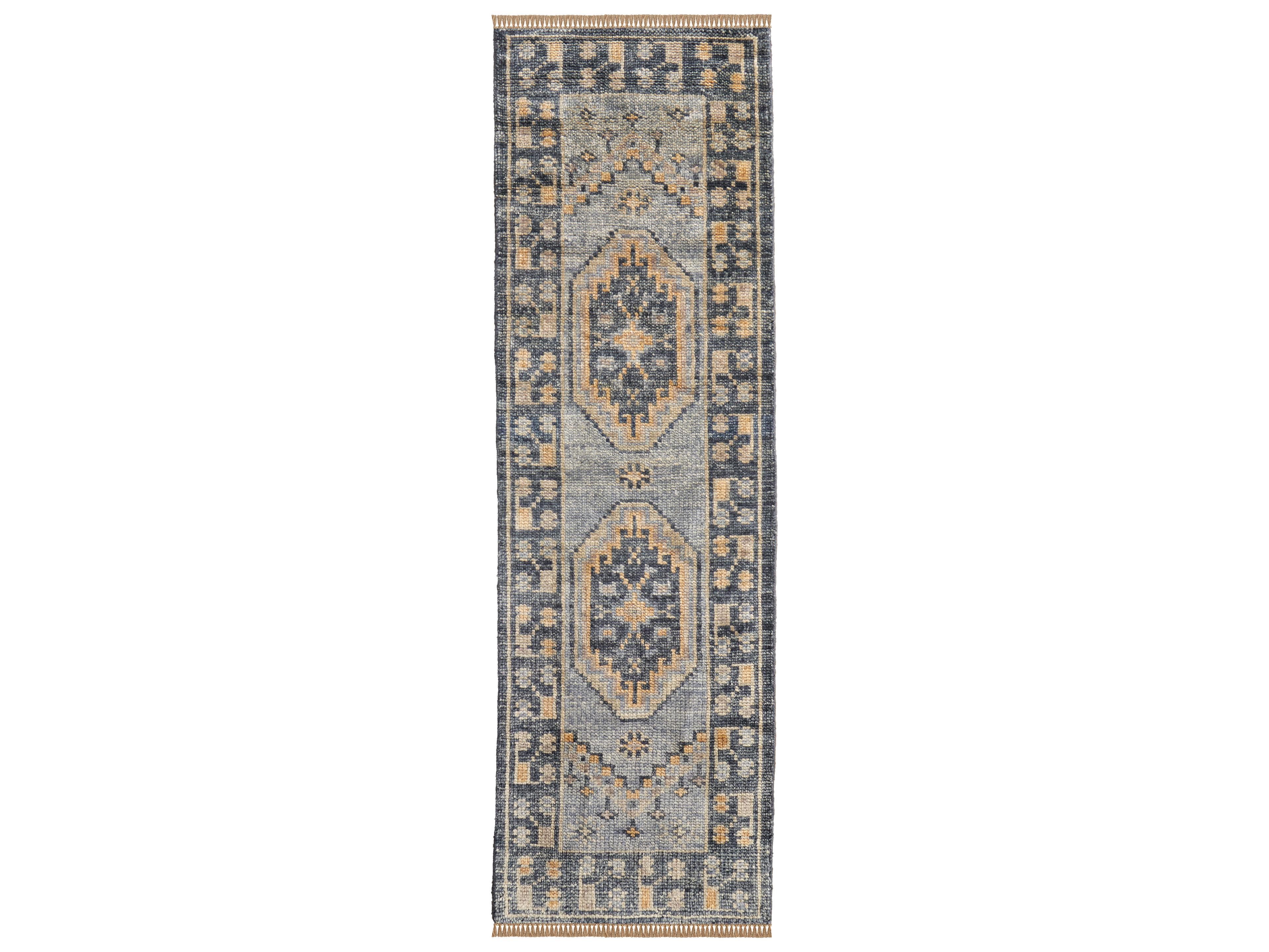 Feizy Rugs Fillmore Bordered Runner Area Rug