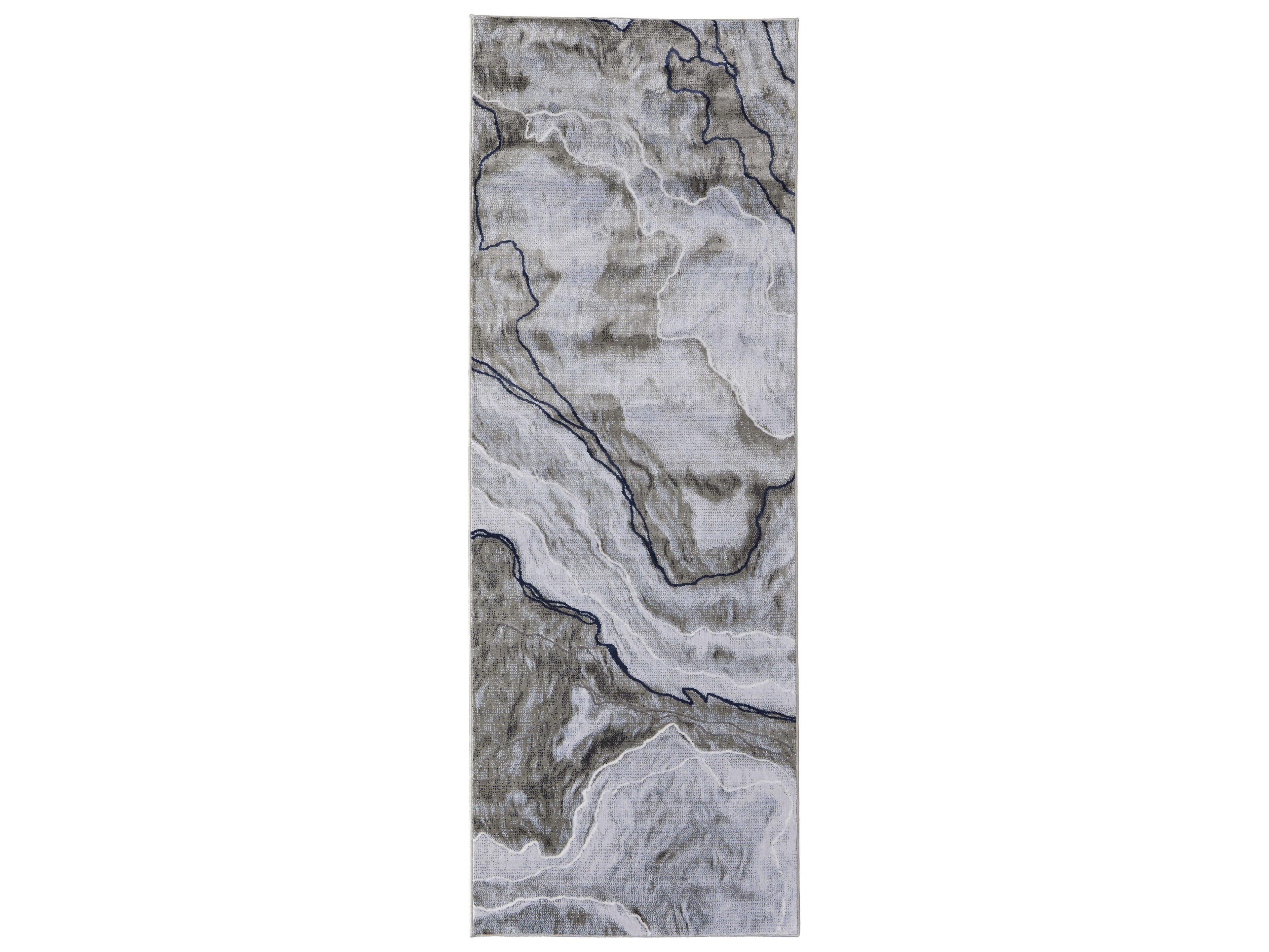 Feizy Rugs Gaspar Abstract Runner Area Rug