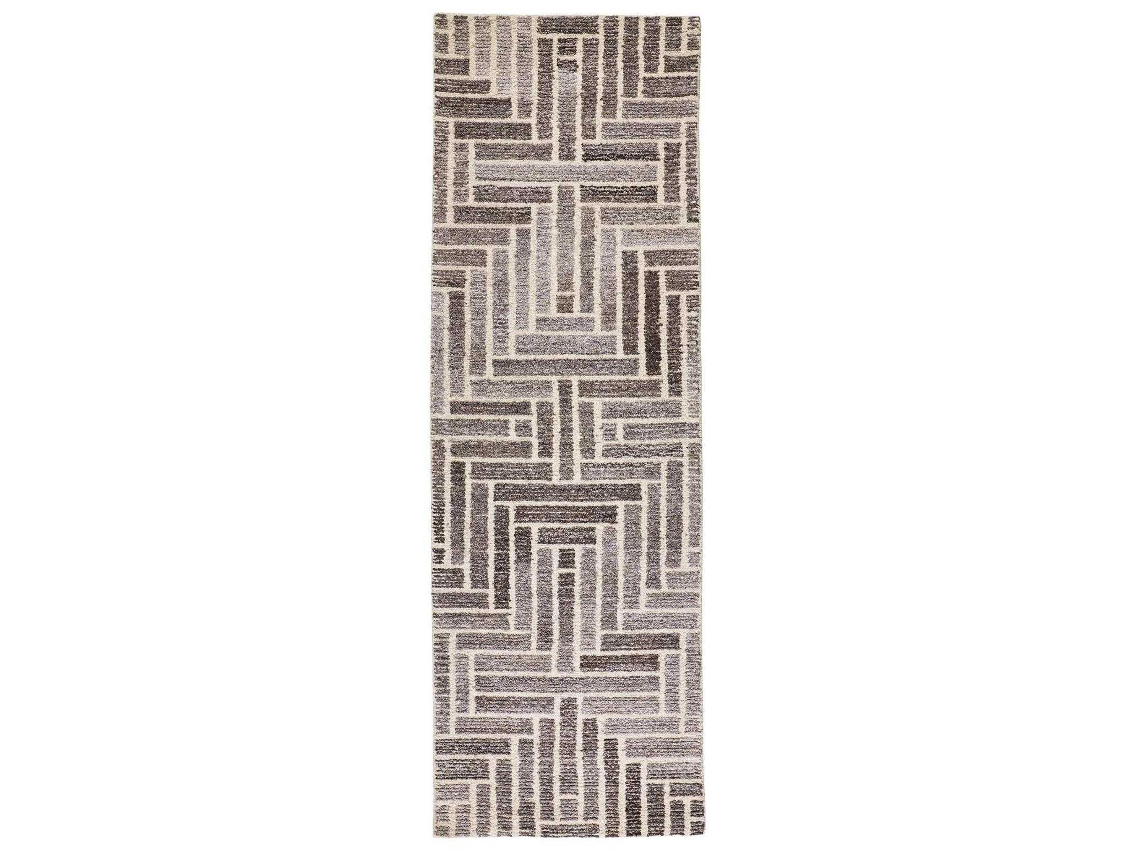Asher Geometric Runner Area Rug