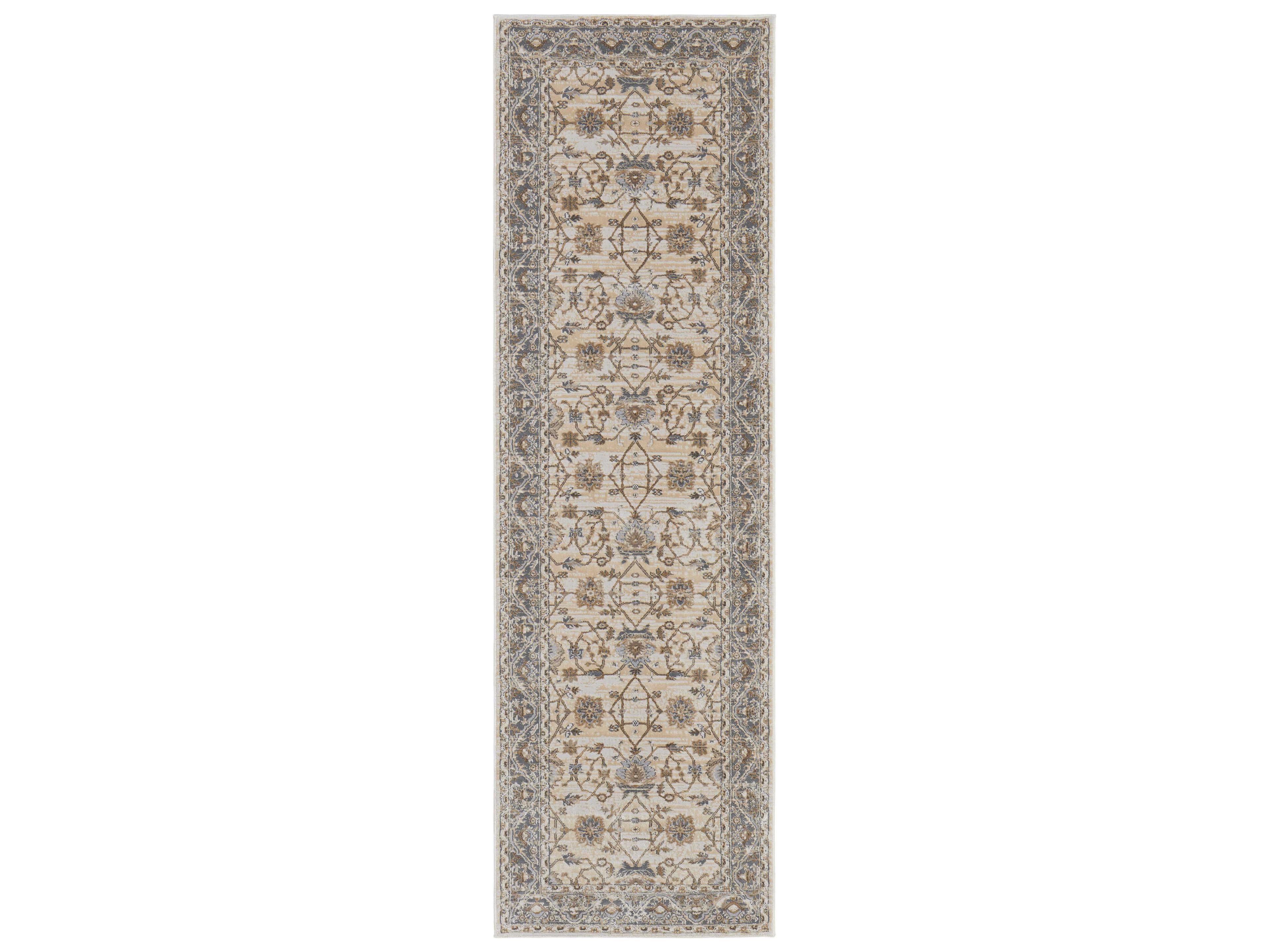 Feizy Rugs Celene Bordered Runner Area Rug