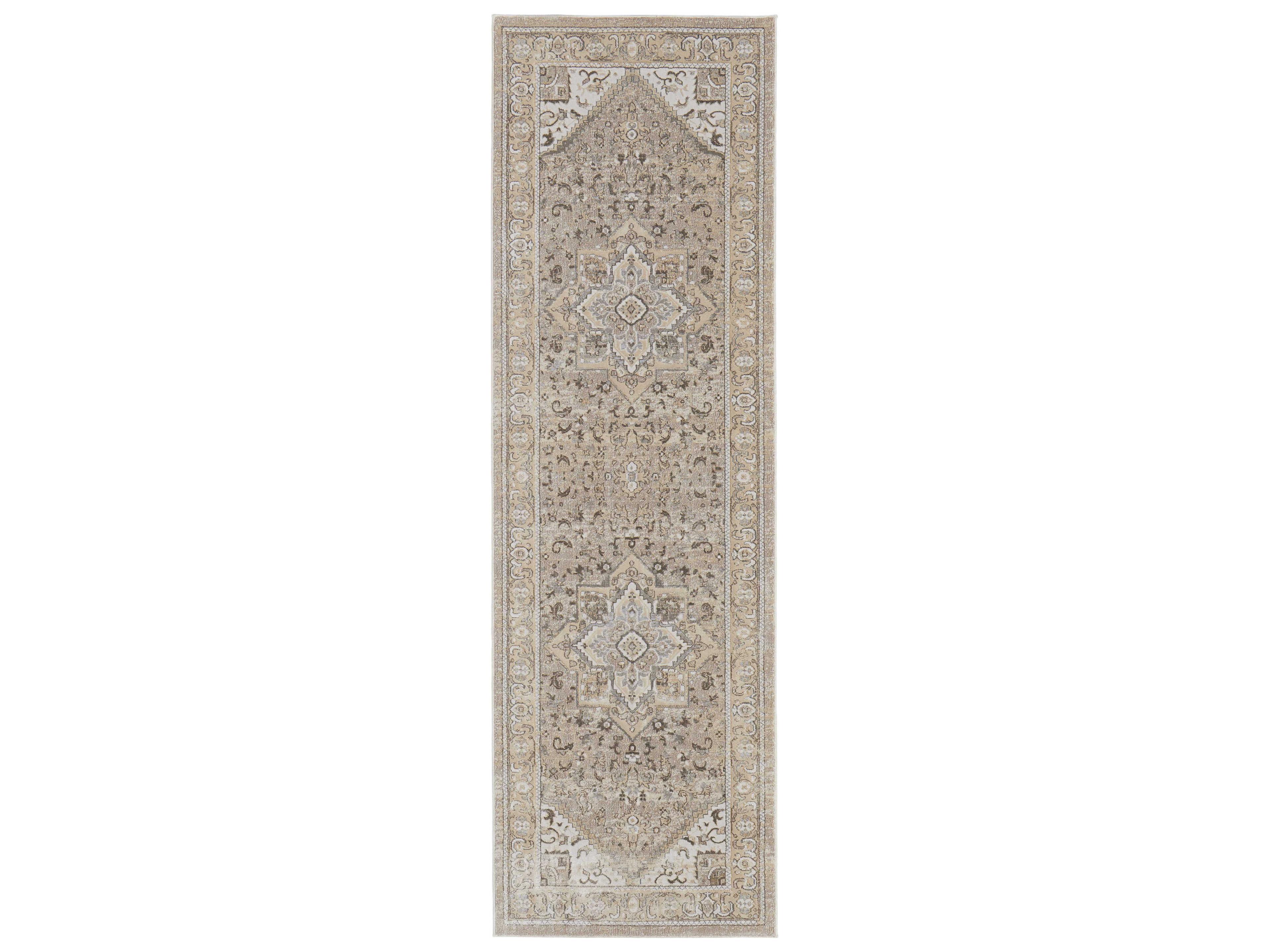 Feizy Rugs Celene Bordered Runner Area Rug