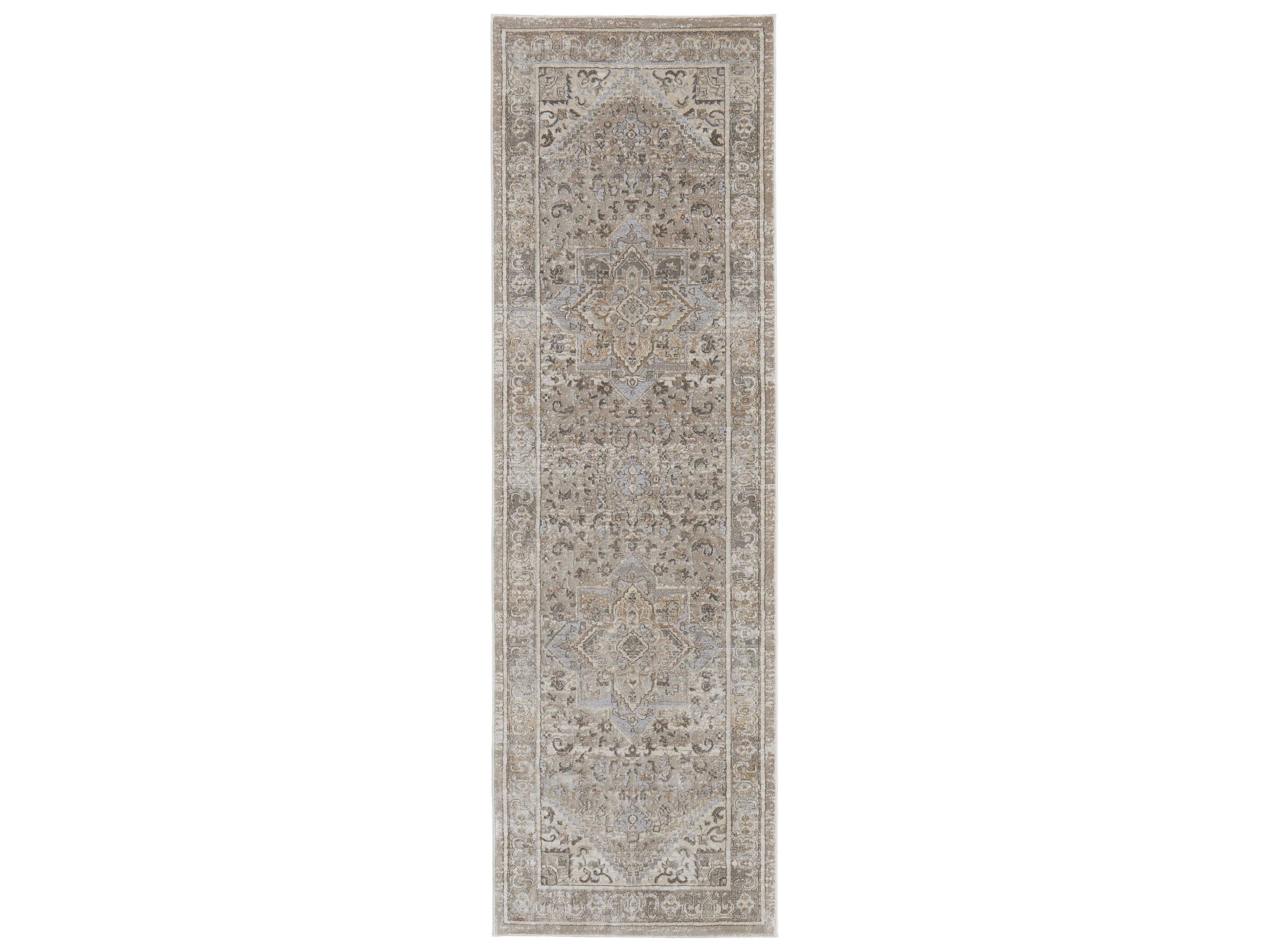 Feizy Rugs Celene Bordered Runner Area Rug