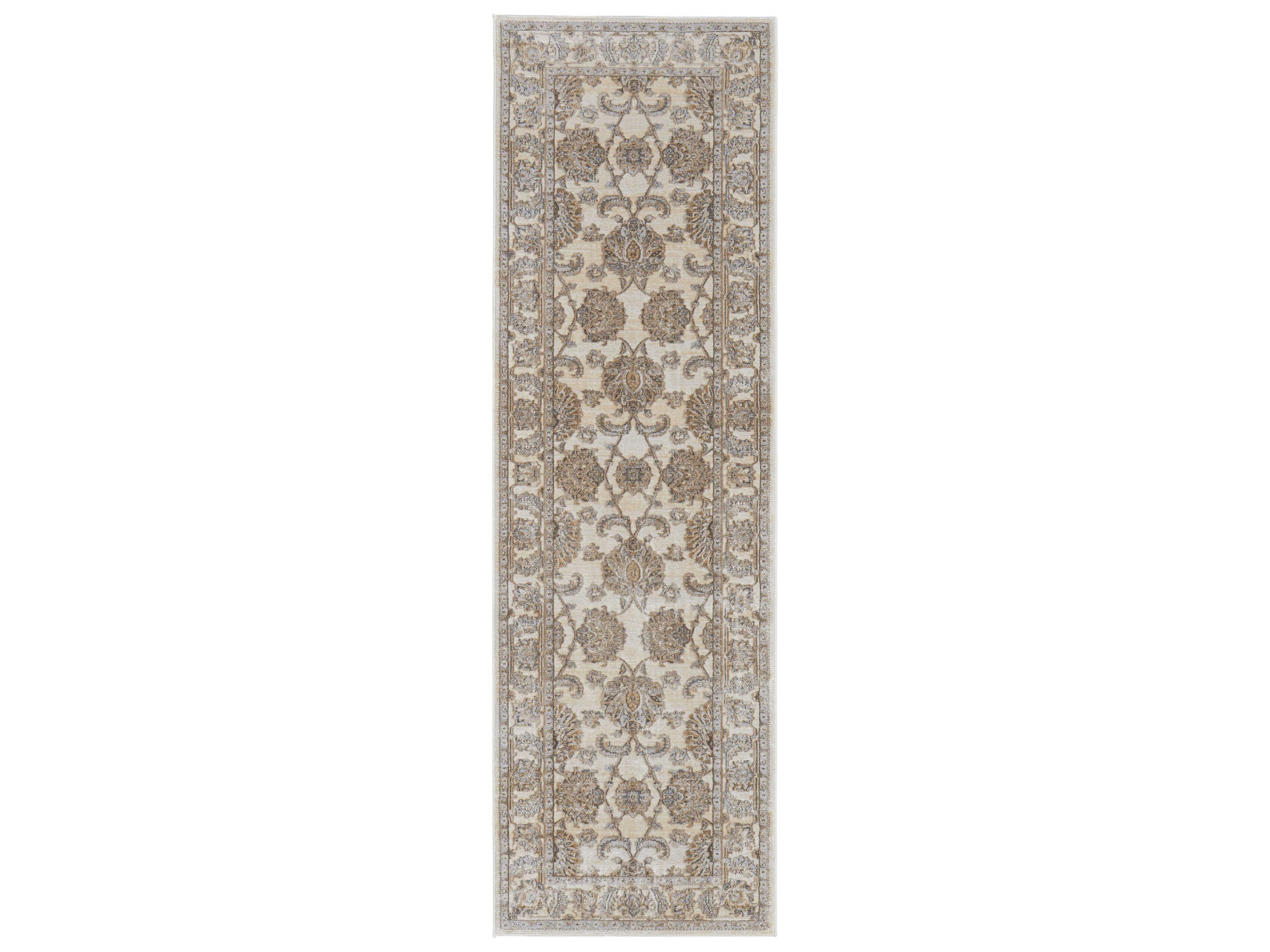 Feizy Rugs Celene Bordered Runner Area Rug