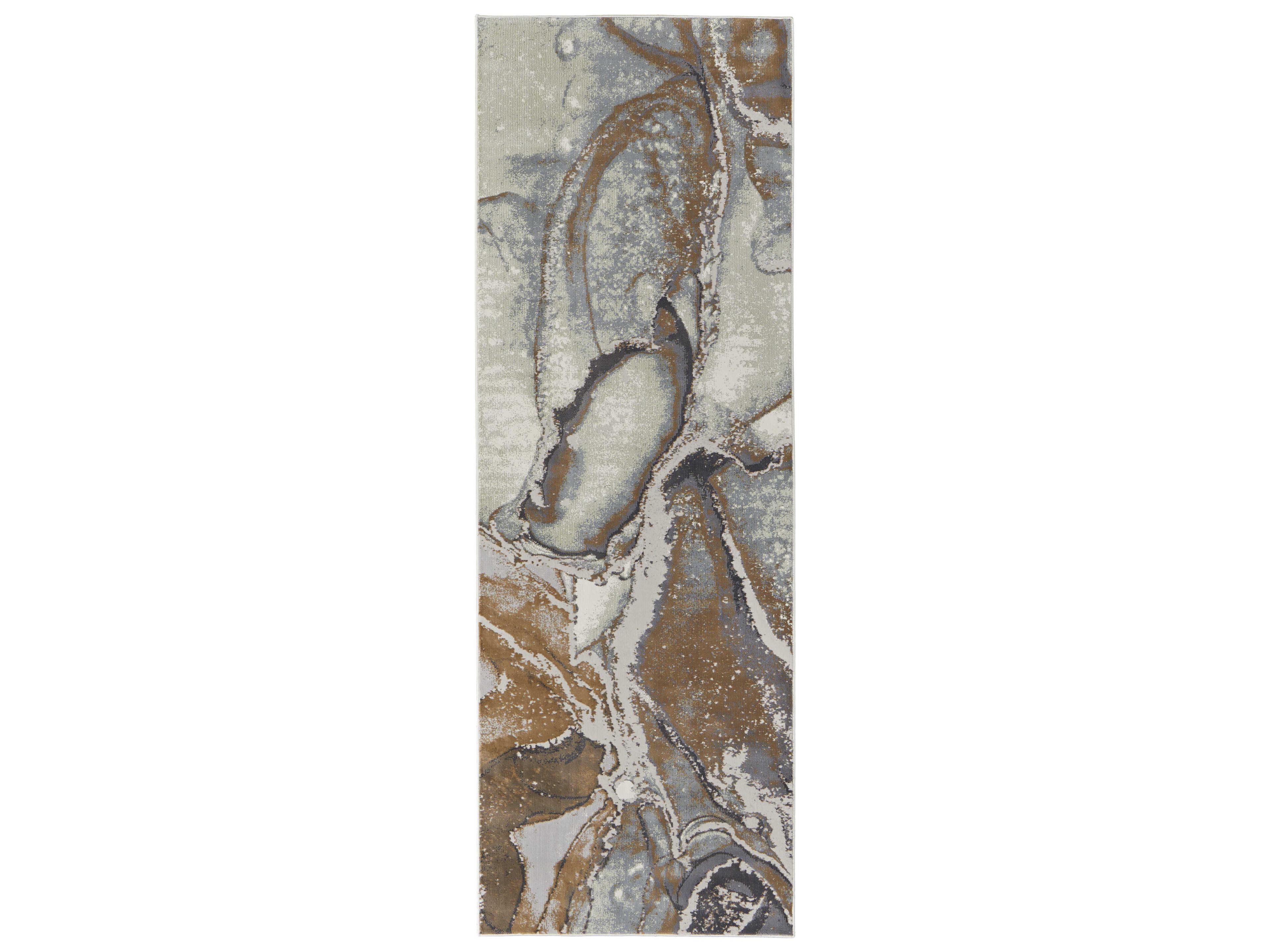 Feizy Rugs Clio Abstract Runner Area Rug