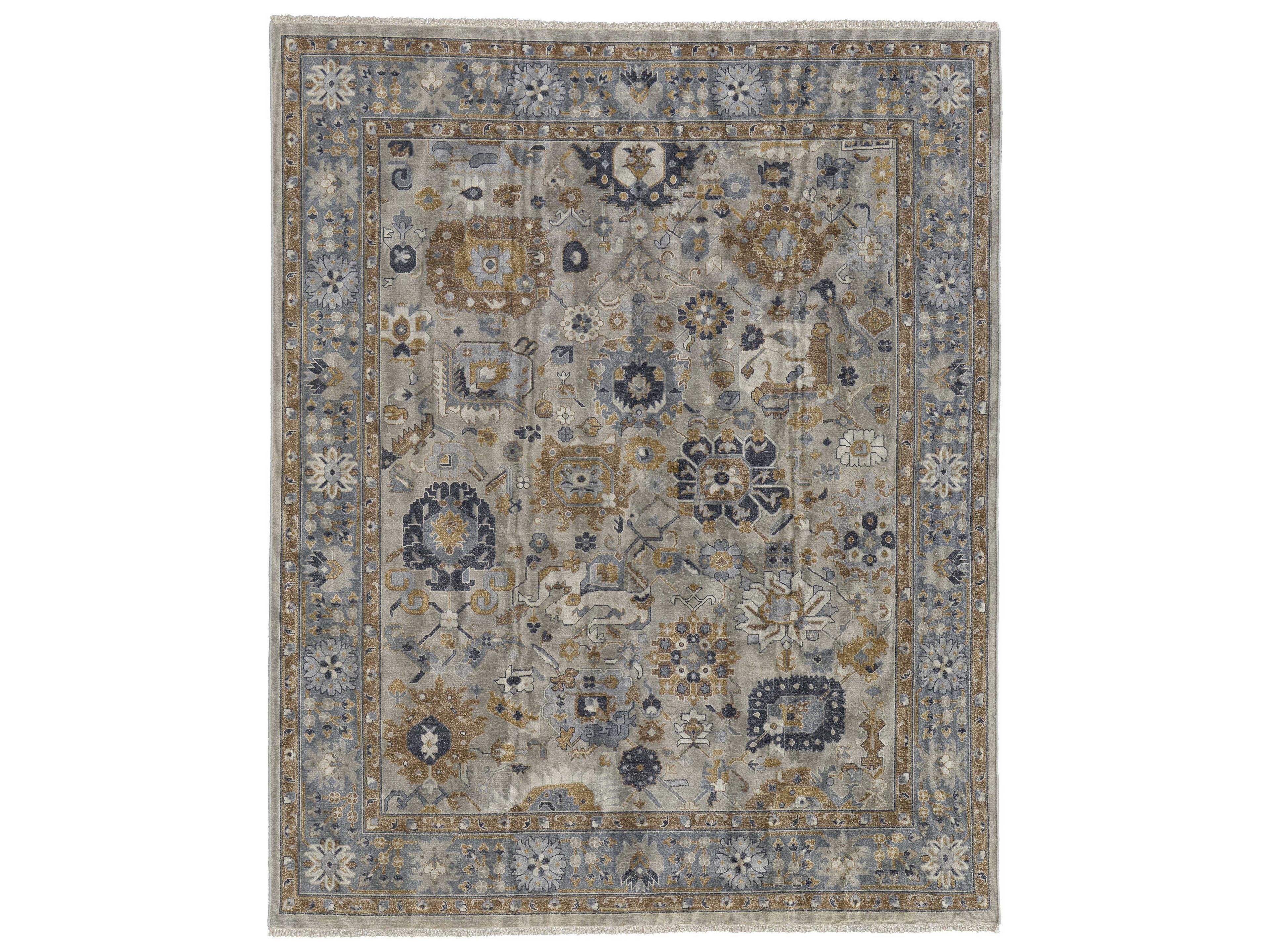 Feizy Rugs Corbitt Bordered Area Rug