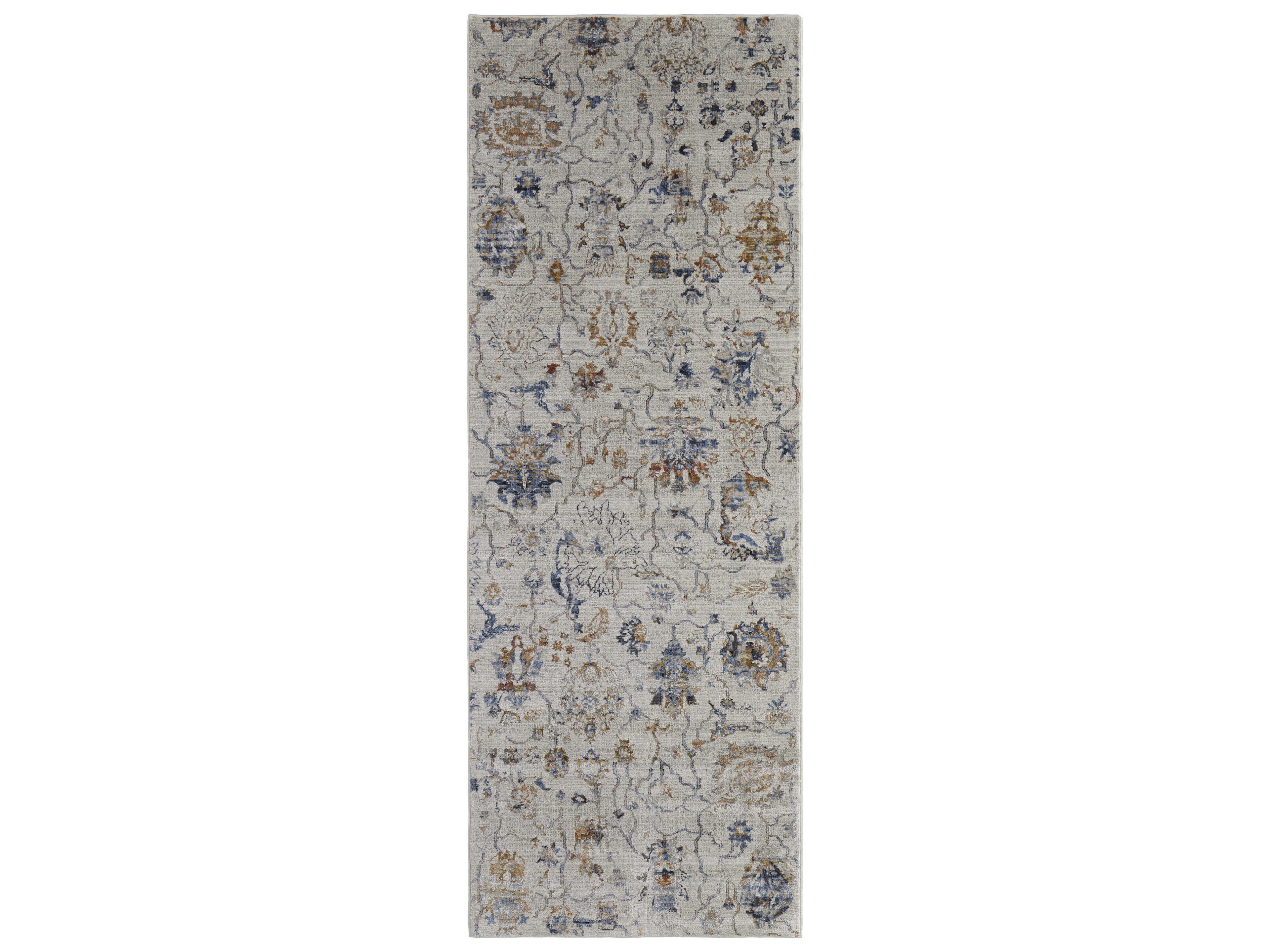 Feizy Rugs Kaia Floral Runner Area Rug