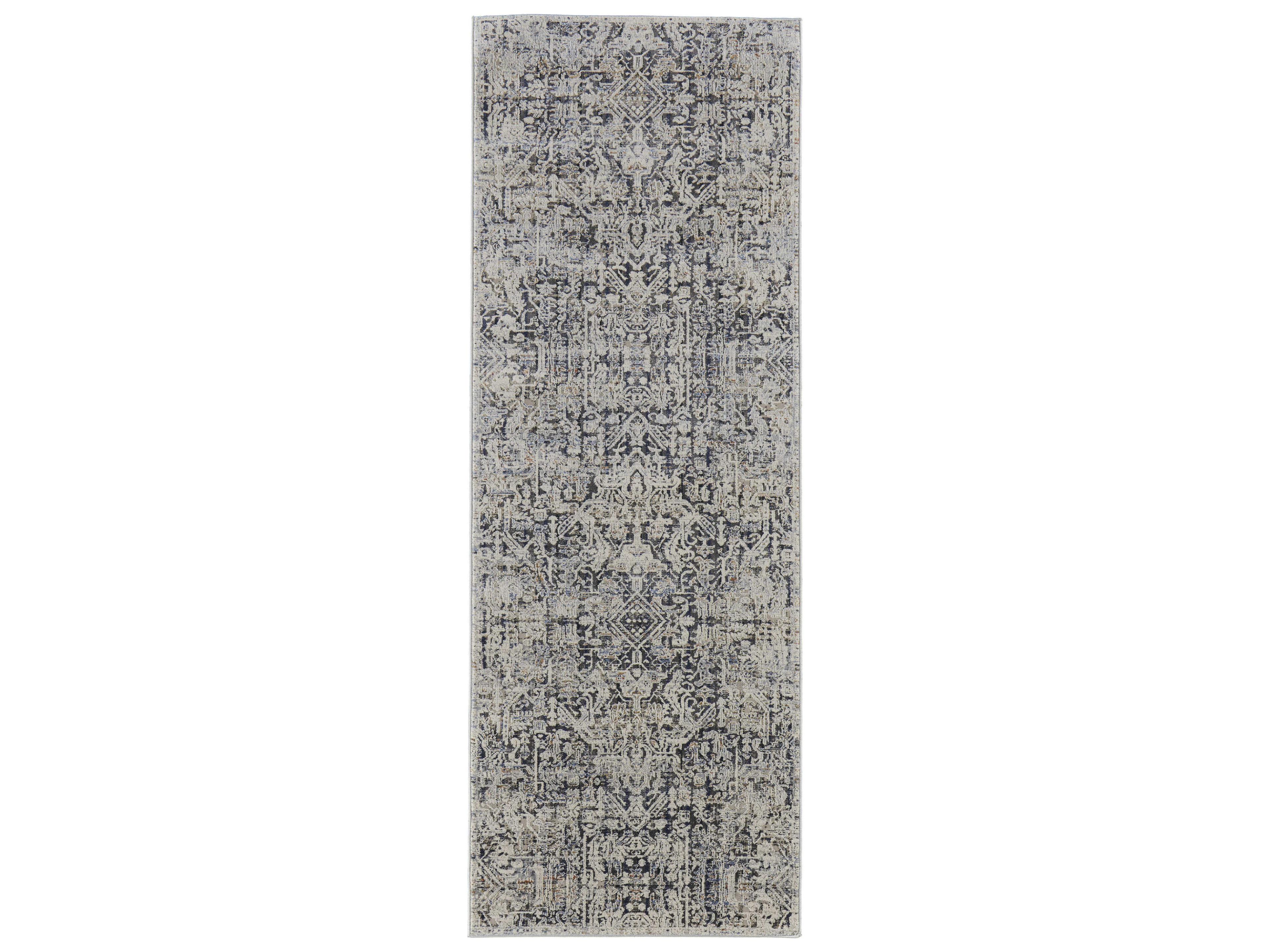 Feizy Rugs Kaia Floral Runner Area Rug