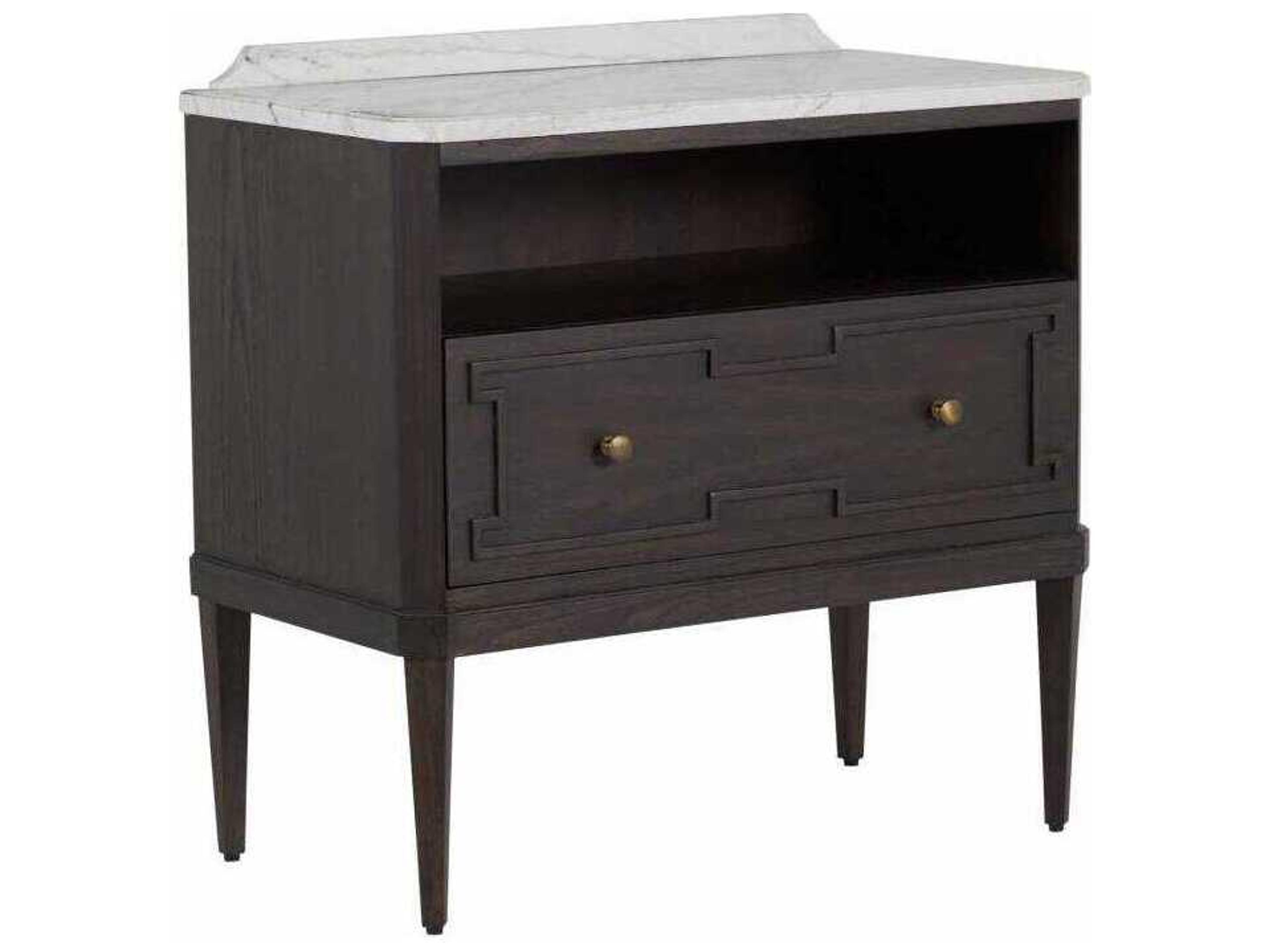 Gabby Glenwood 1-Drawer Sungkai Wood Nightstand