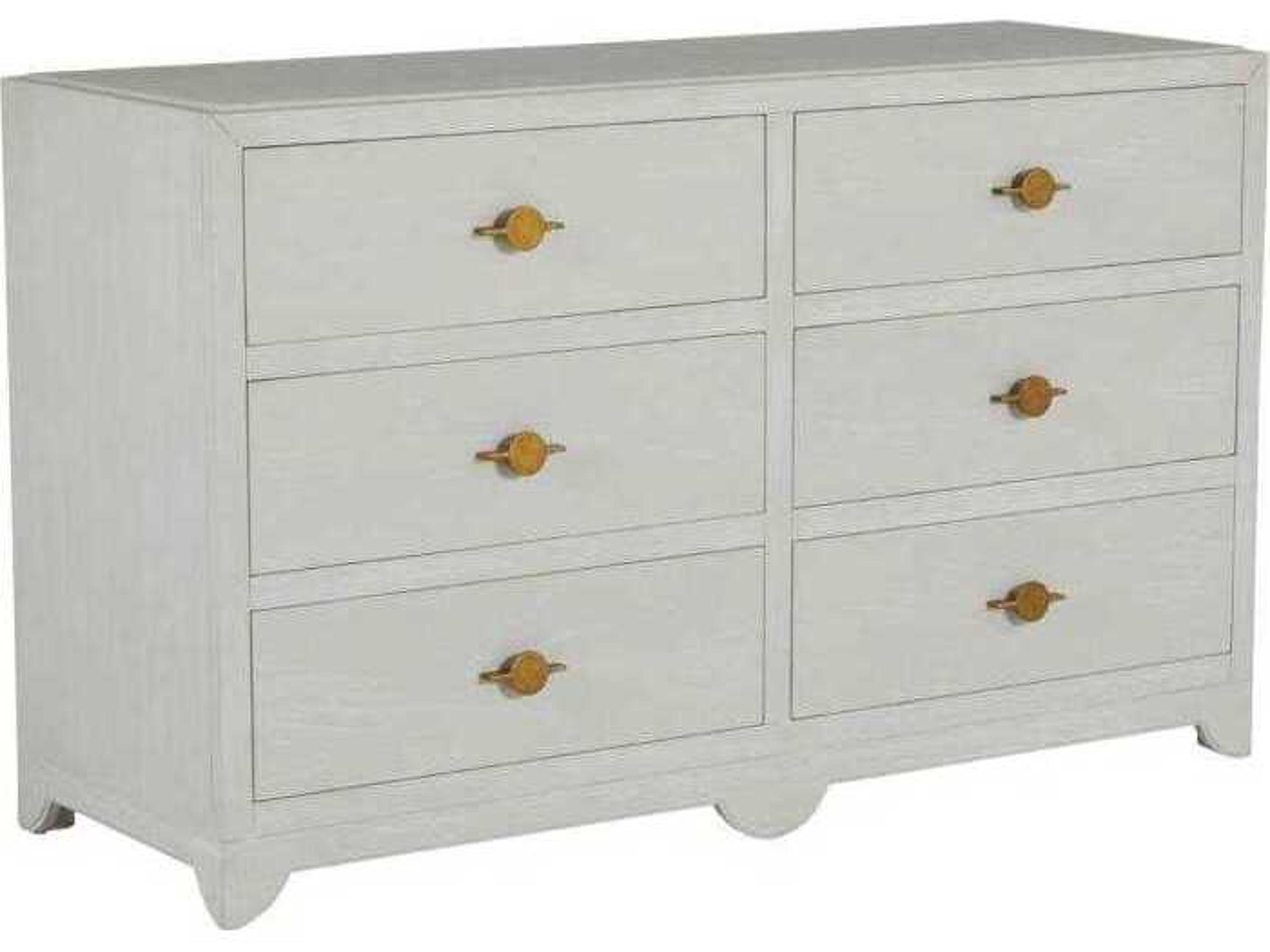 Gabby Fairmont 6-Drawers Mindi Wood Double Dresser