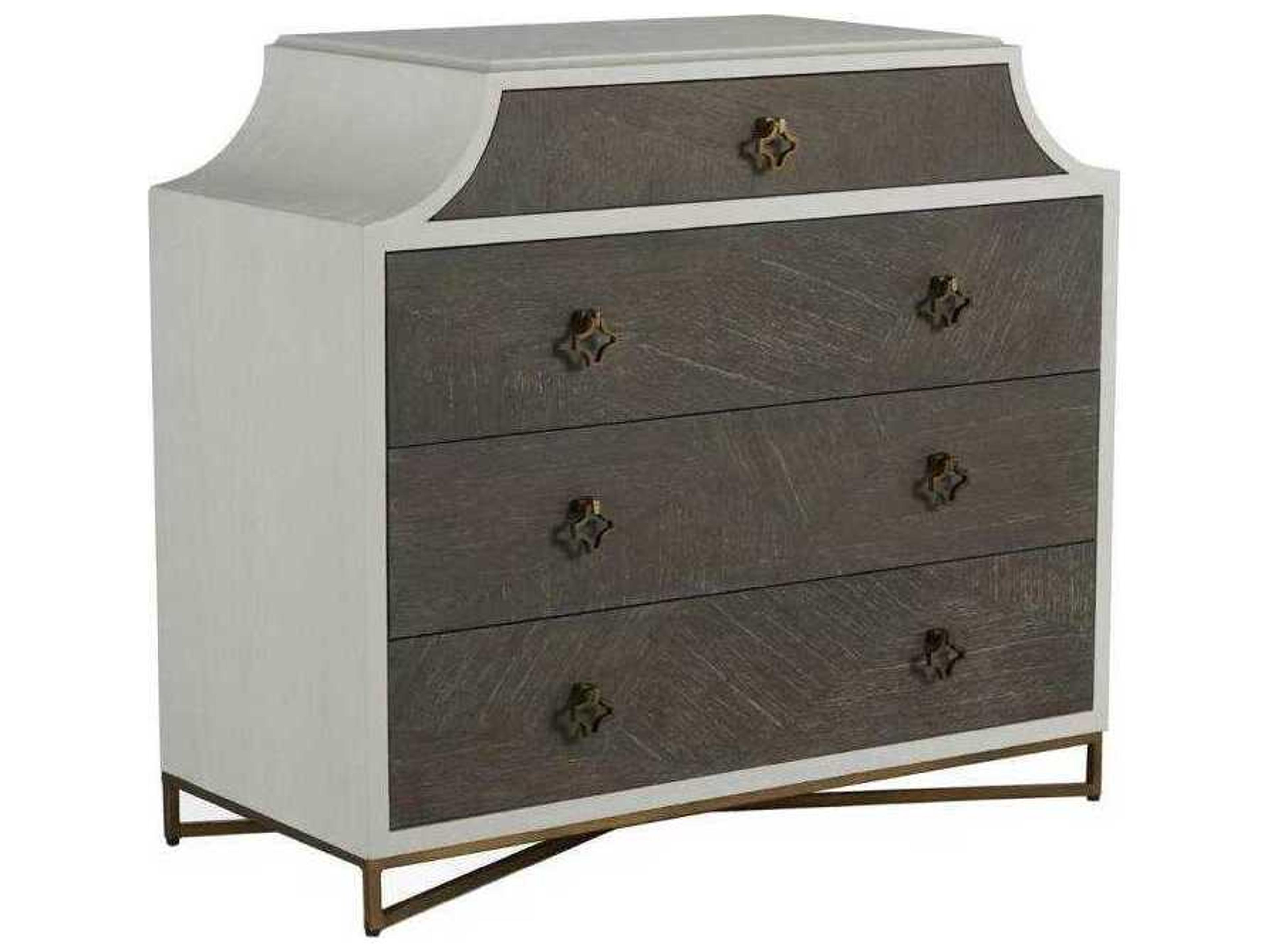 Gabby Kirsten White Mindi Wood Accent Chest