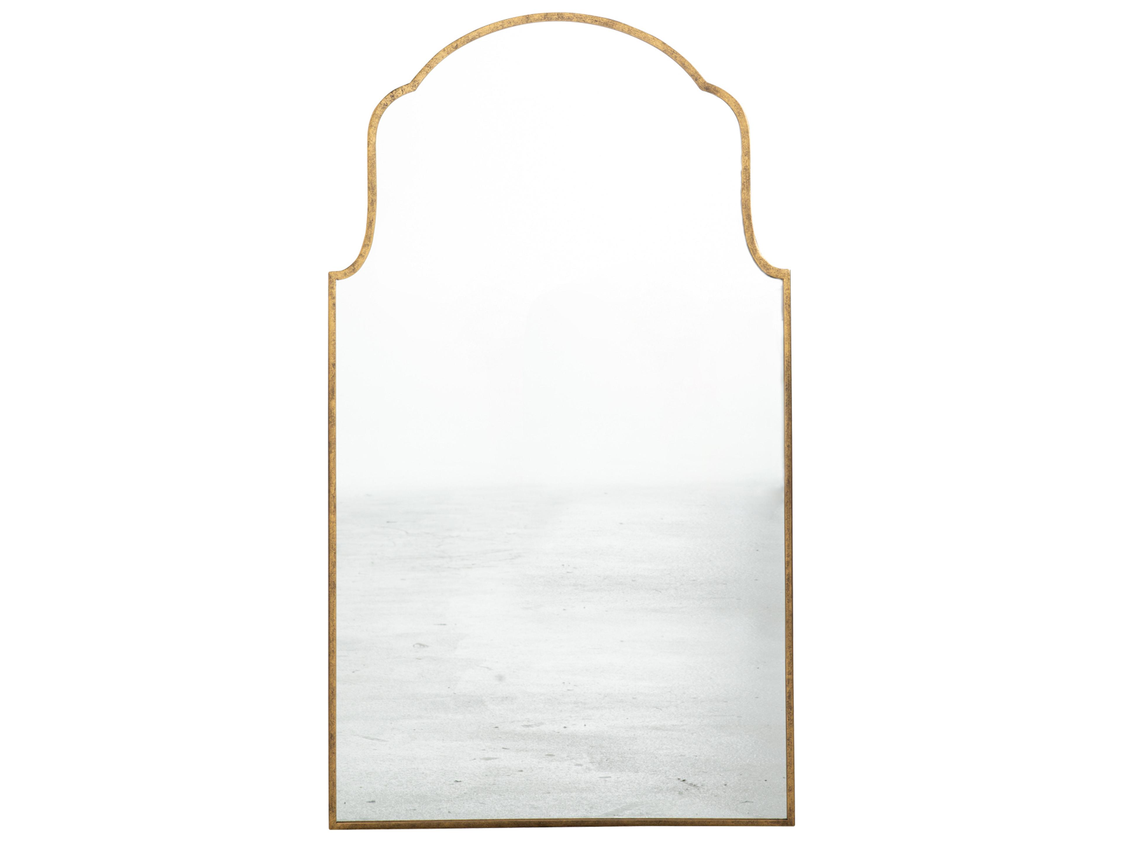 Gabby Pauline Gilded Gold Clear Mirror Wall