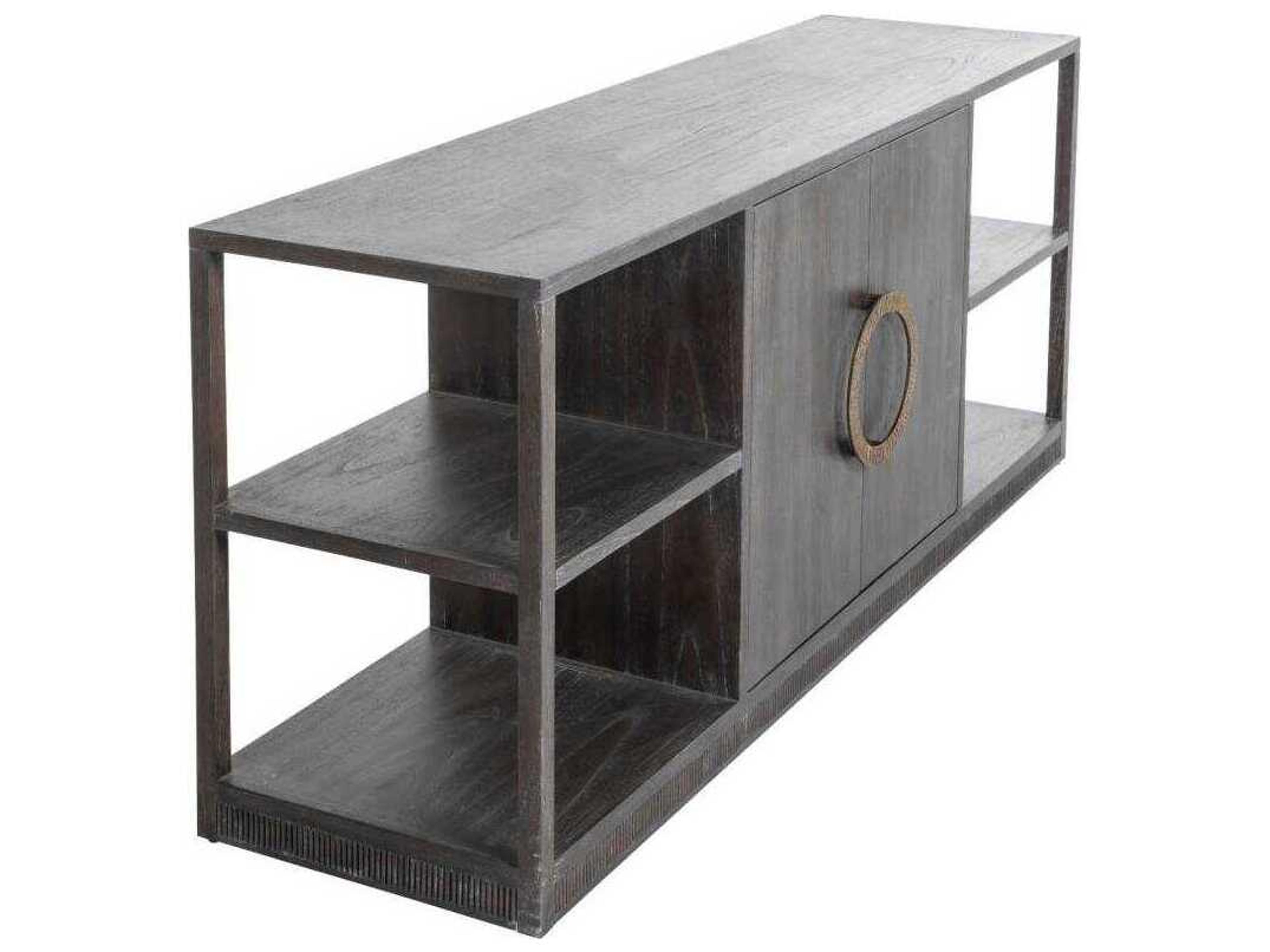 Gabby Chrei Rectangular Wood Cerused Ash Media Console