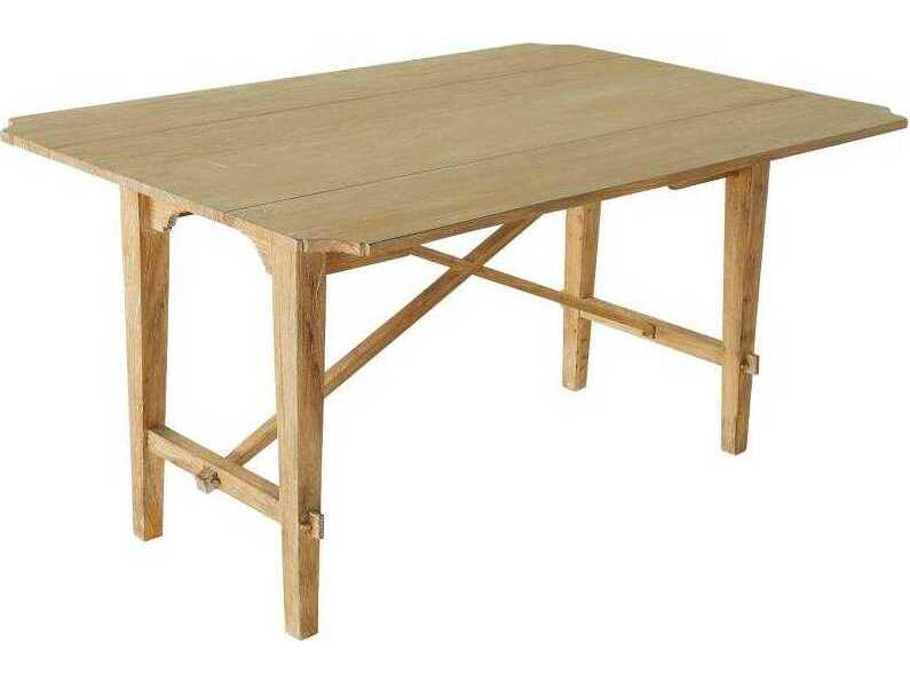 Gabby Faulner Rectangular Wood Aged Natural Grey Dining Table