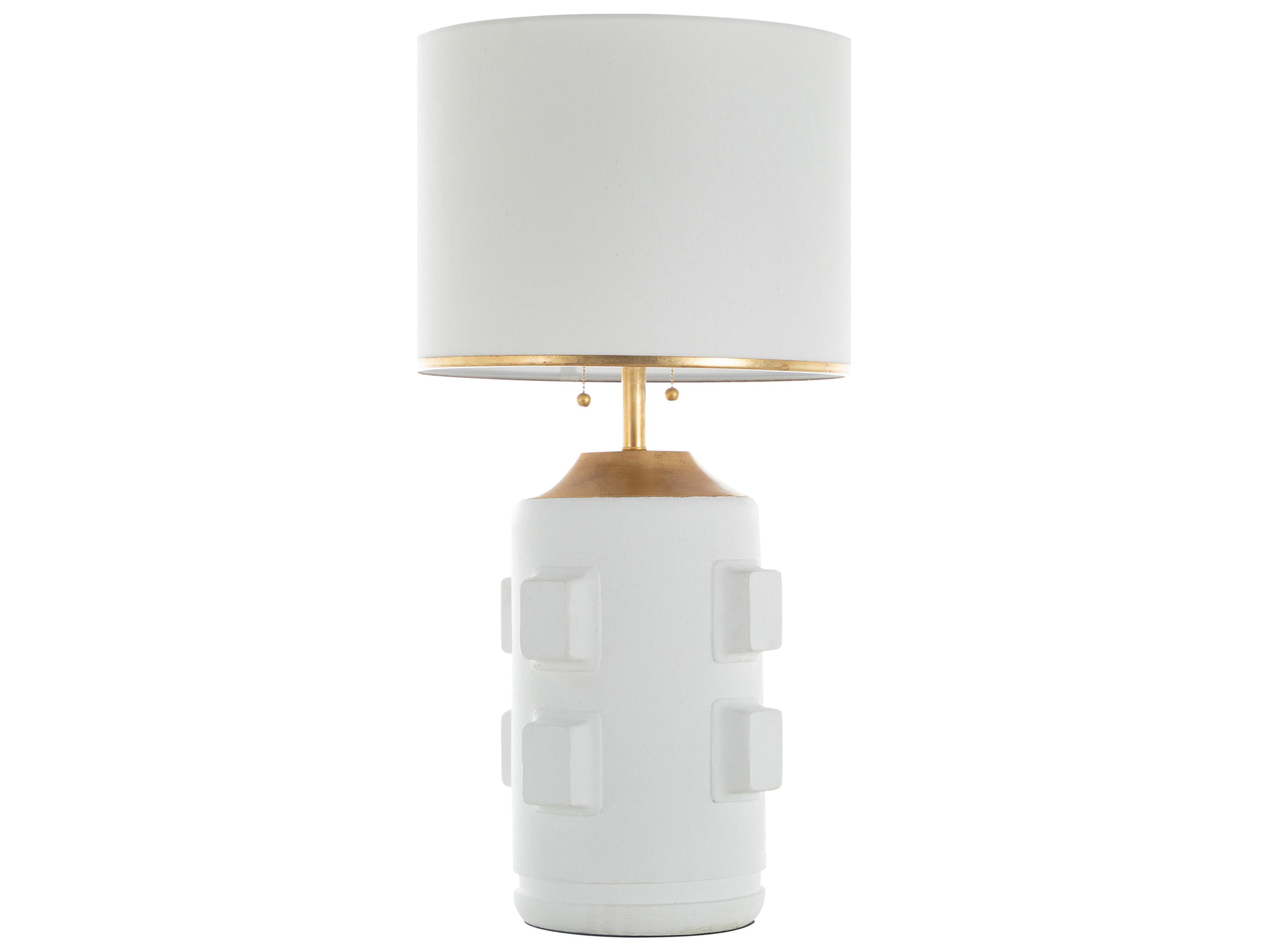 Gabby Bridget White Buffet Lamp