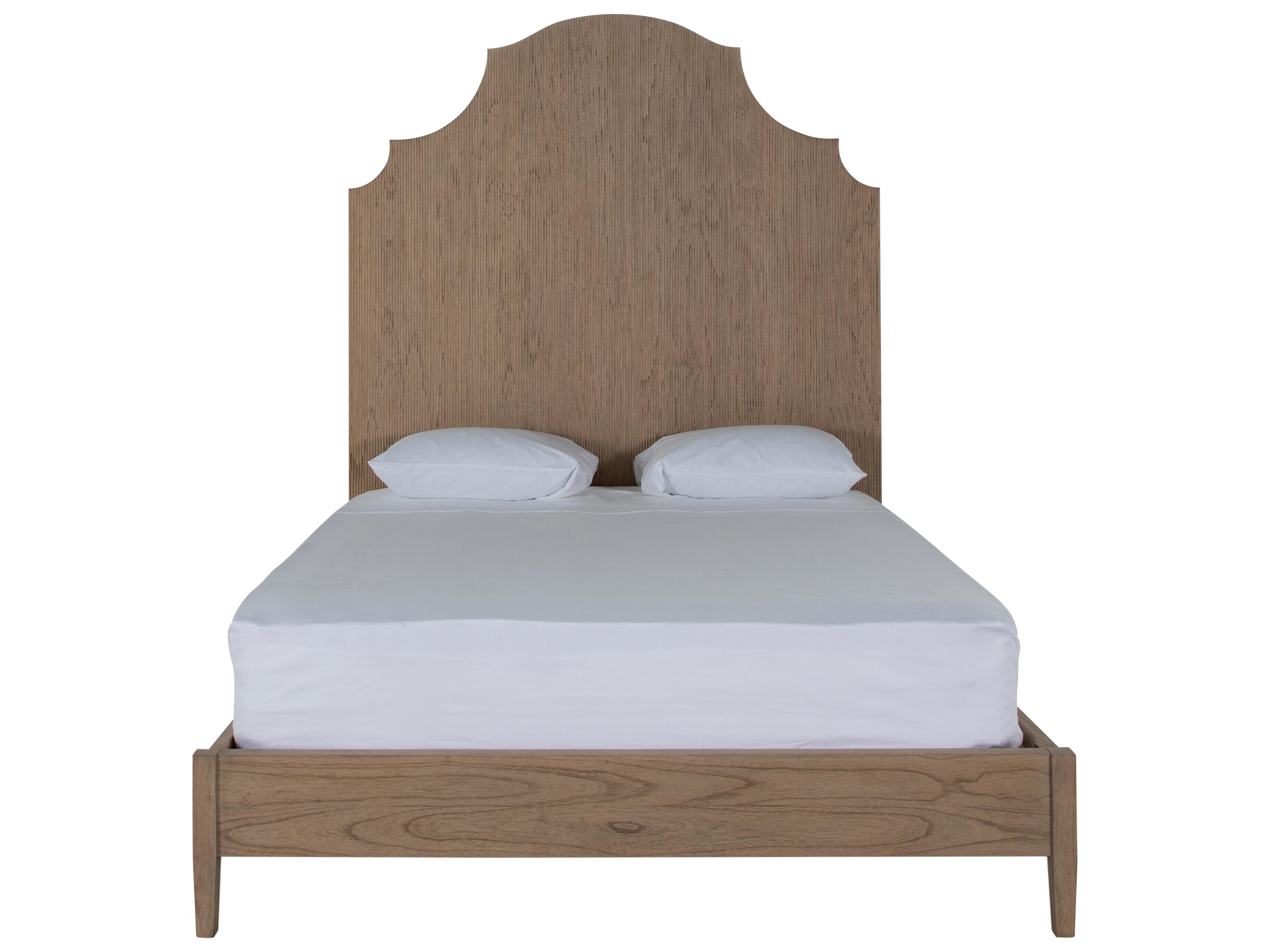 Gabby Princeton Cerused Natrual Brown Mindi Wood Queen Panel Bed