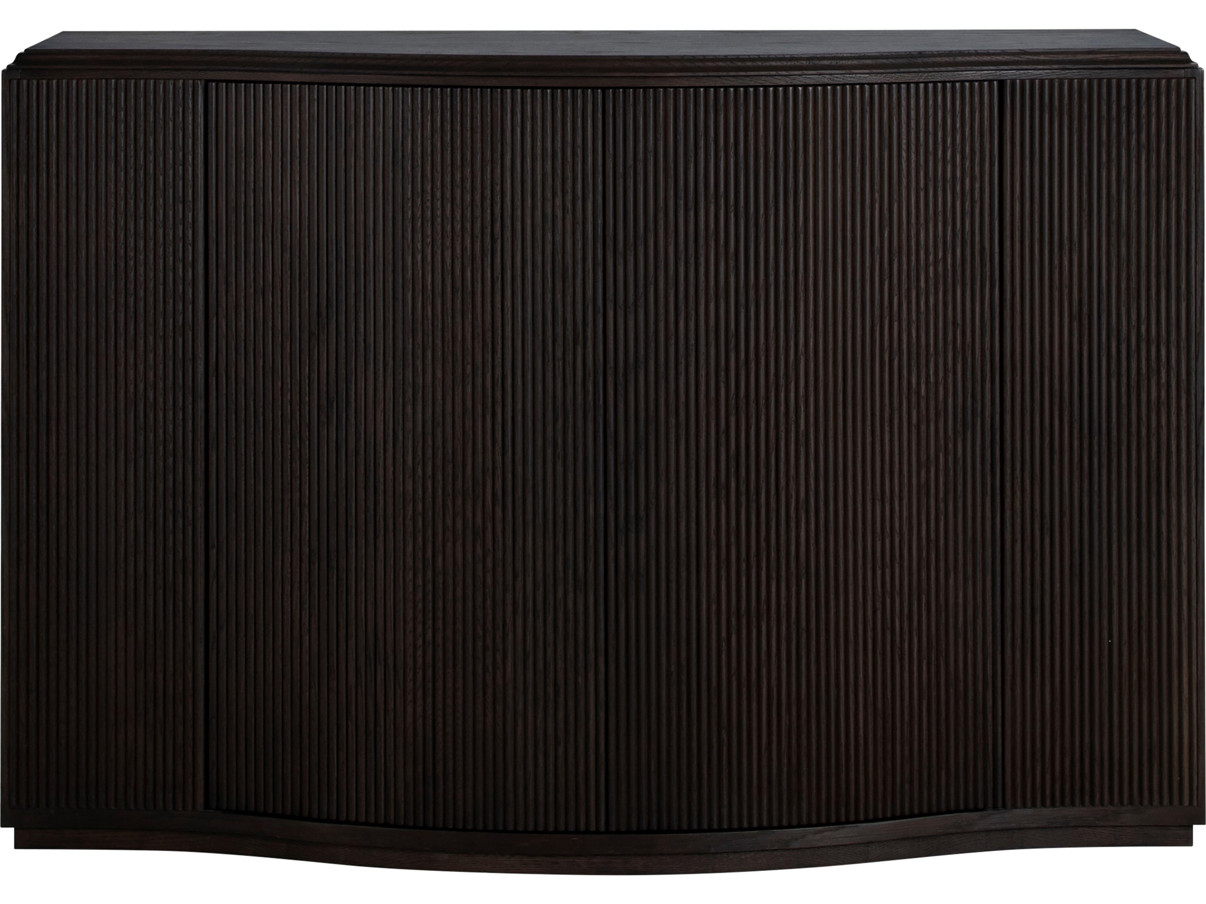 Gabby Theodore Rectangular Wood Dark Stained Oak Console Table