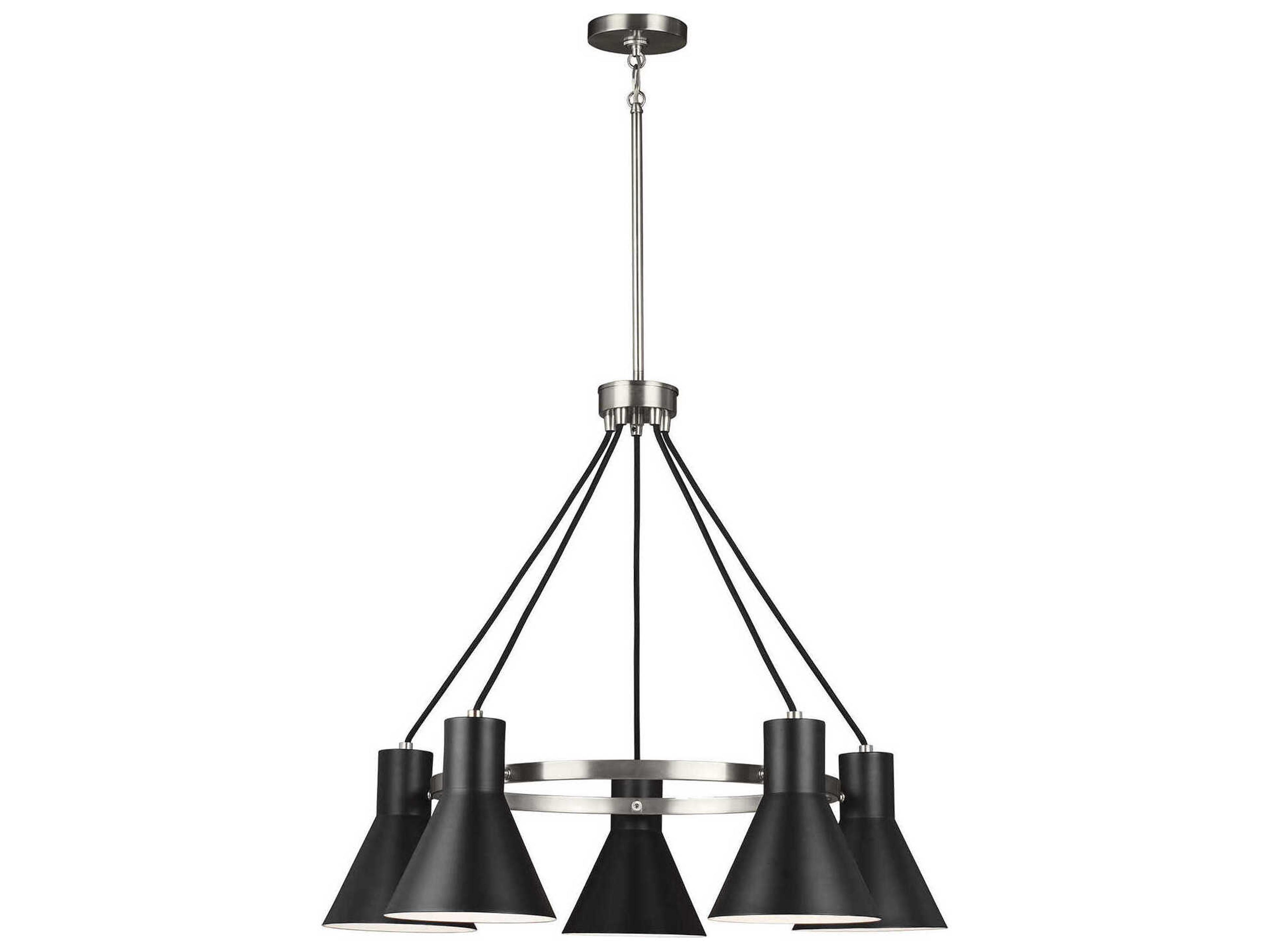 Generation Lighting Towner 5-Light Brushed Nickel Chandelier
