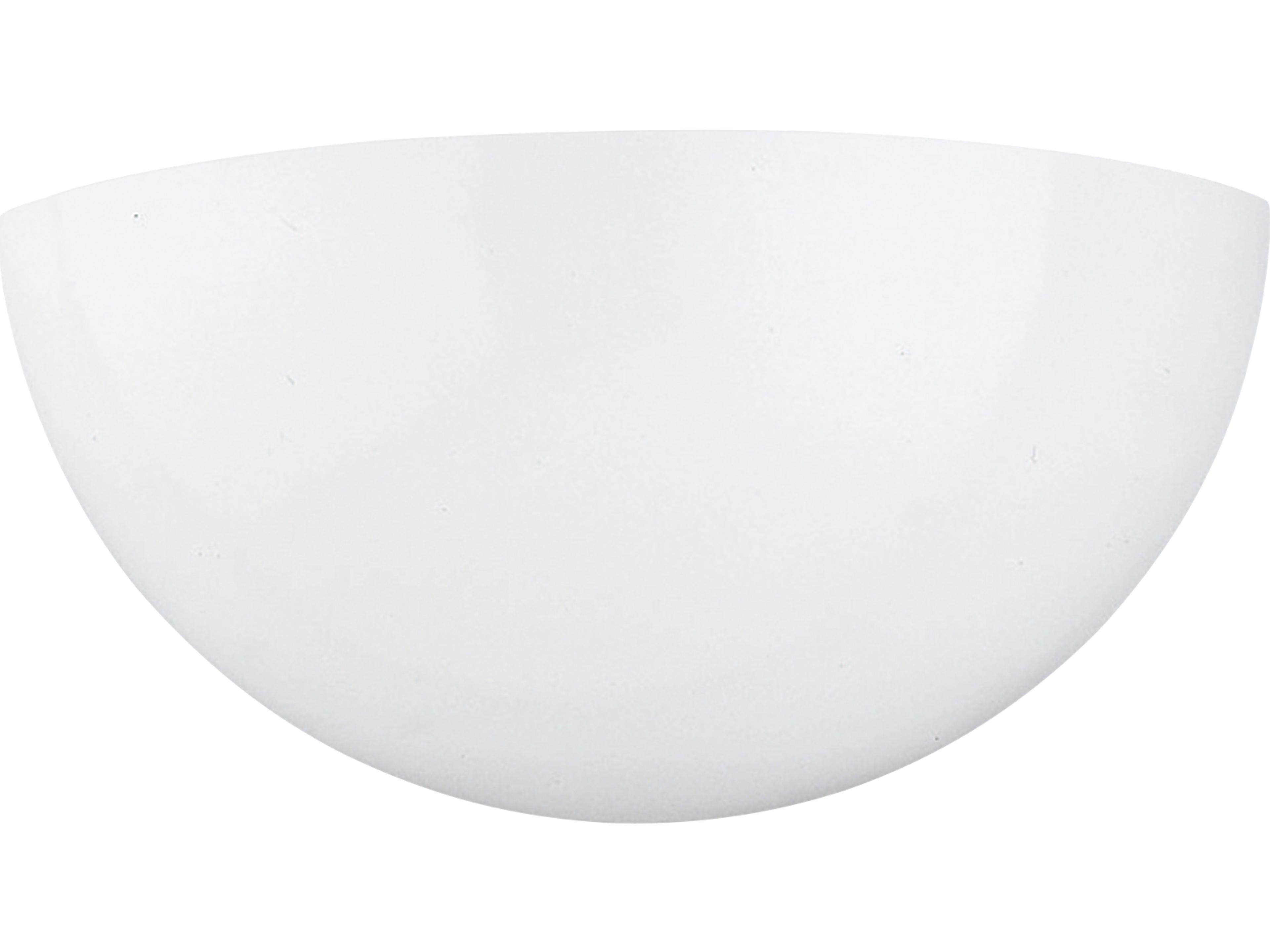 Generation Lighting Edla 1-Light White Wall Sconce