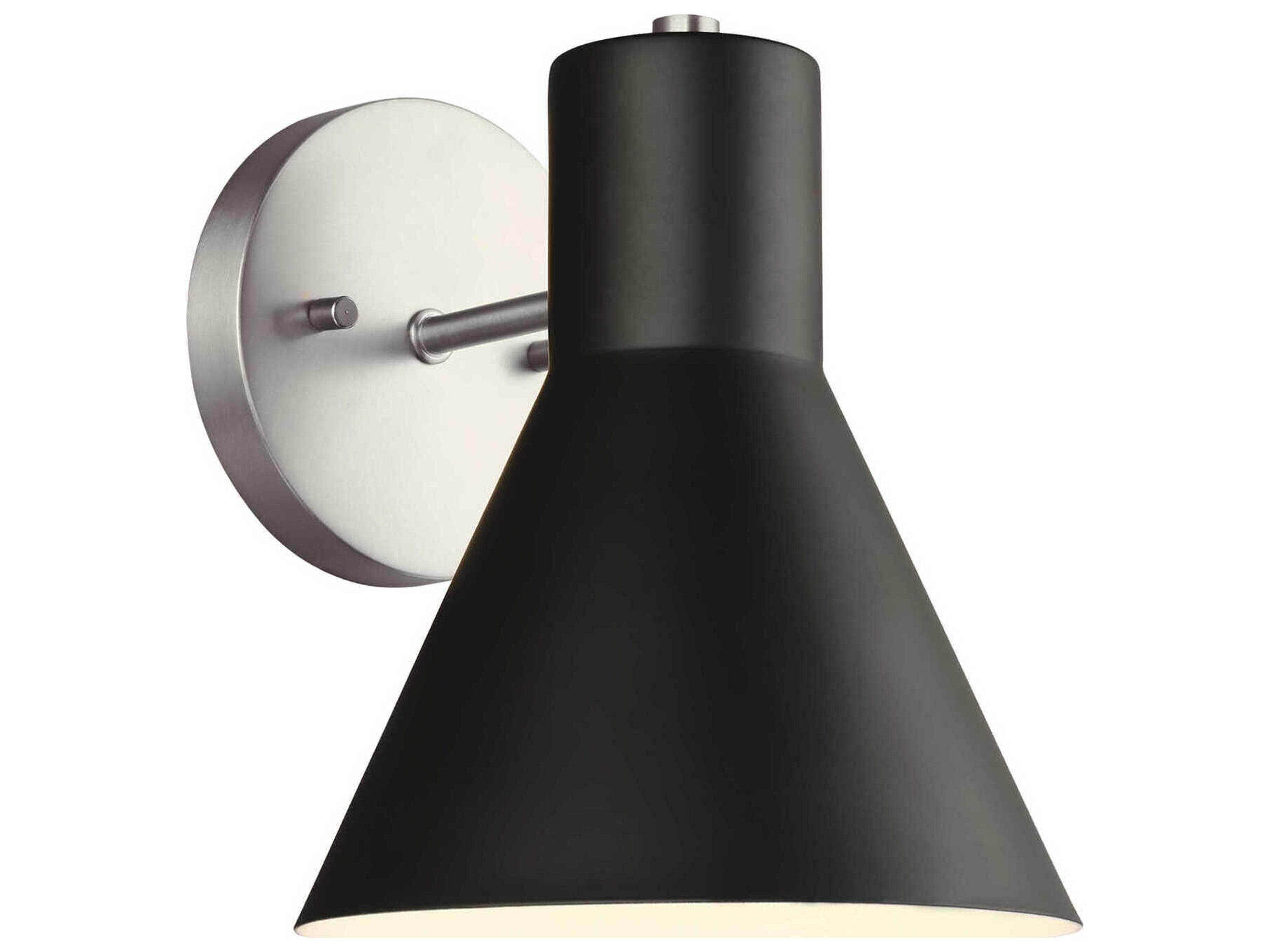 Generation Lighting Towner 1-Light Brushed Nickel Wall Sconce