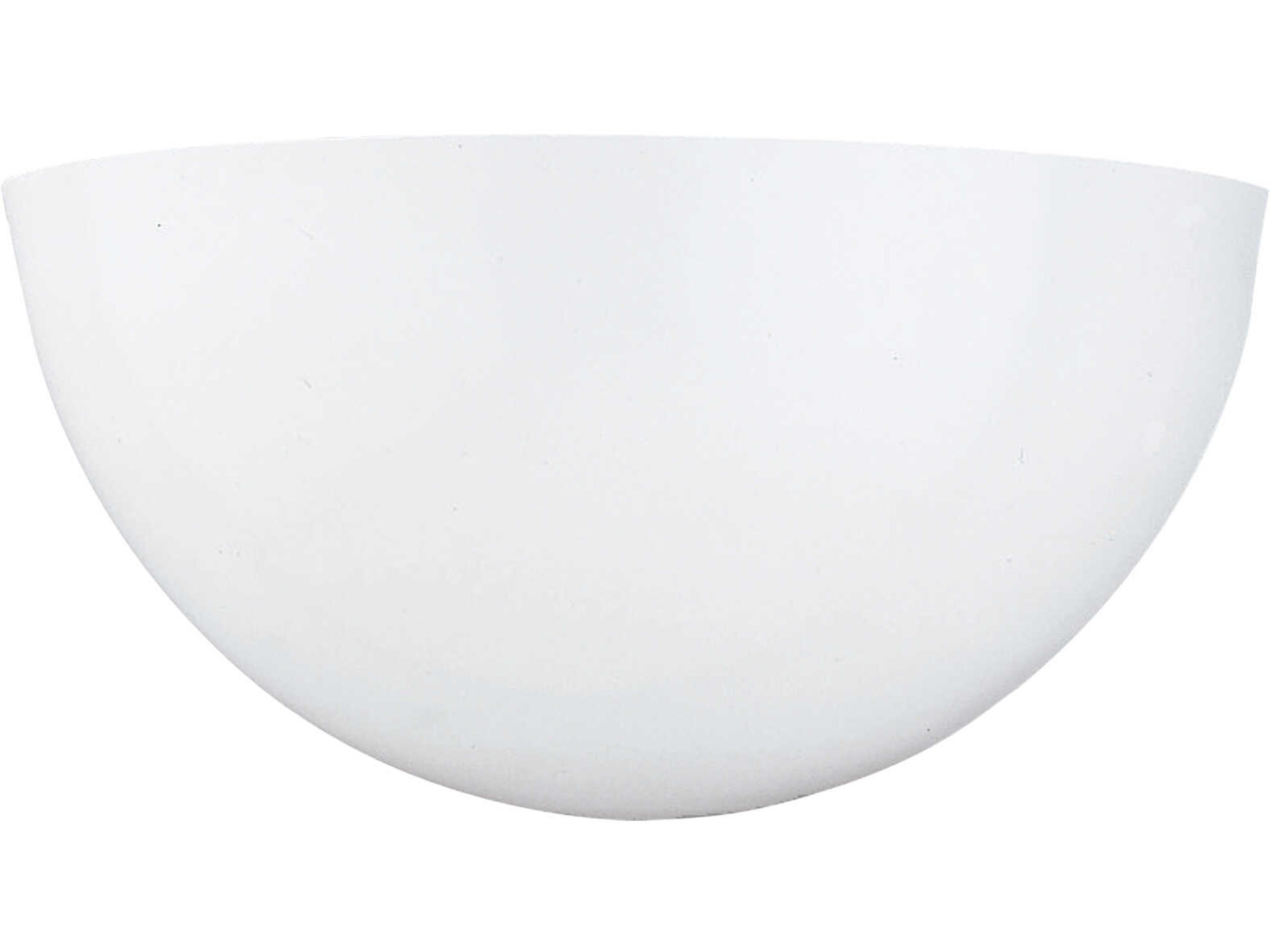 Generation Lighting Neva 1-Light White Wall Sconce