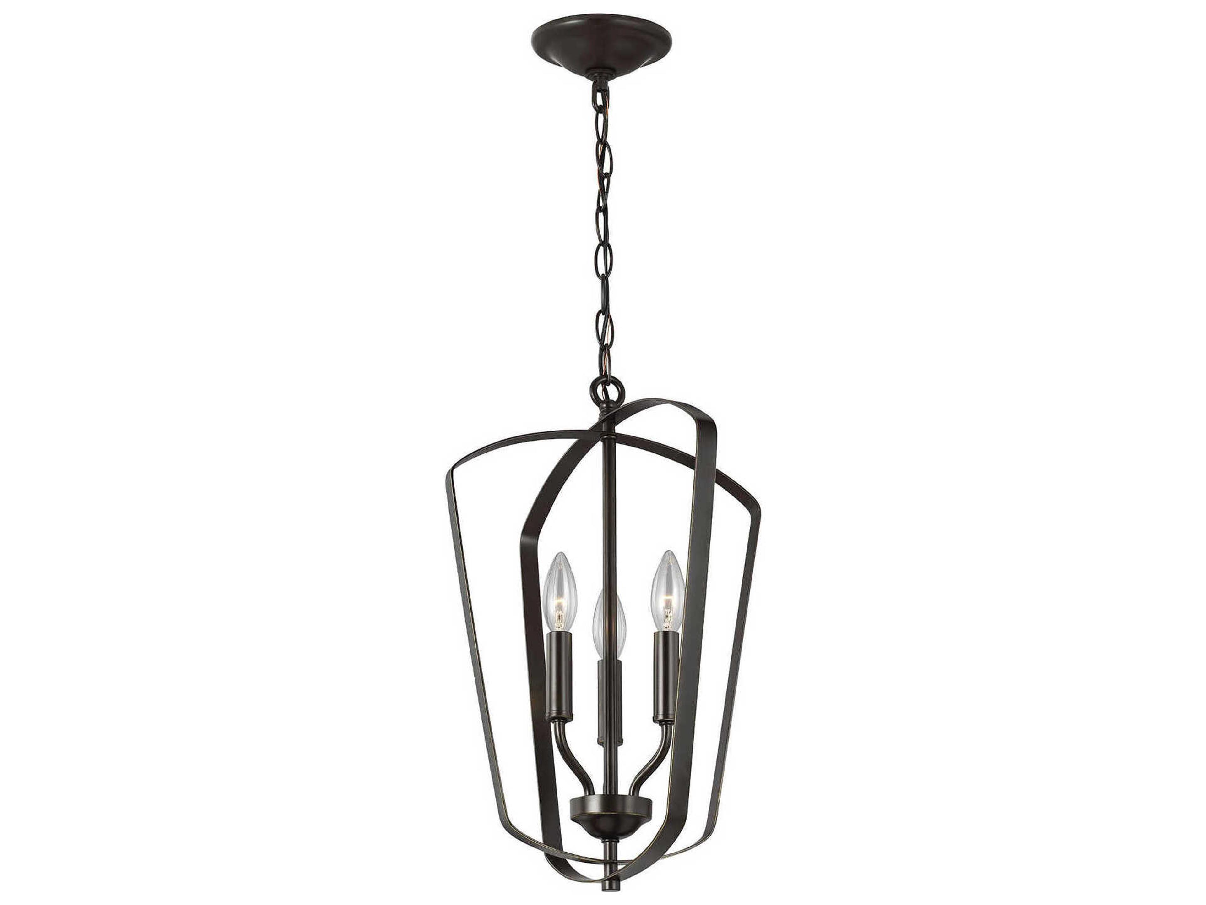 Generation Lighting Romee 3-Light Bronze Mini Pendant