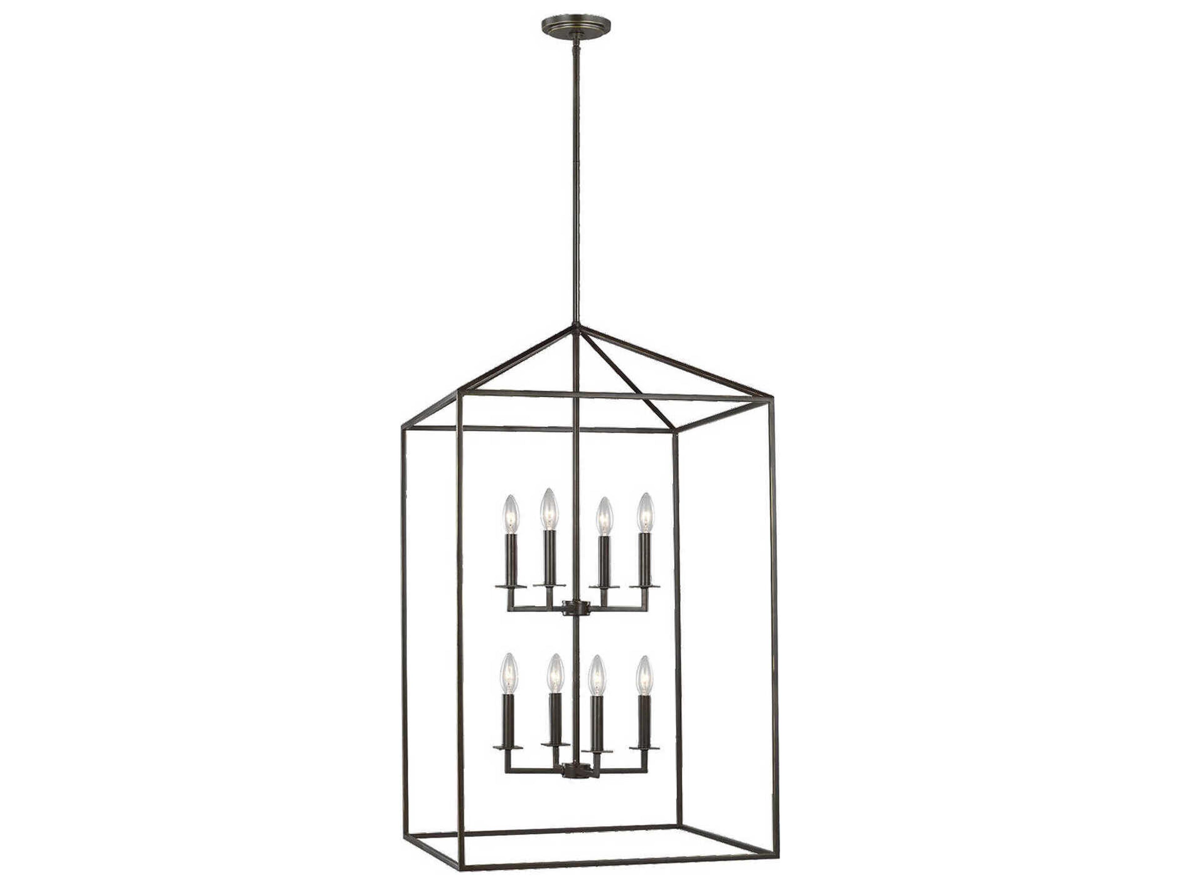 Generation Lighting Perryton 8-Light Bronze Pendant