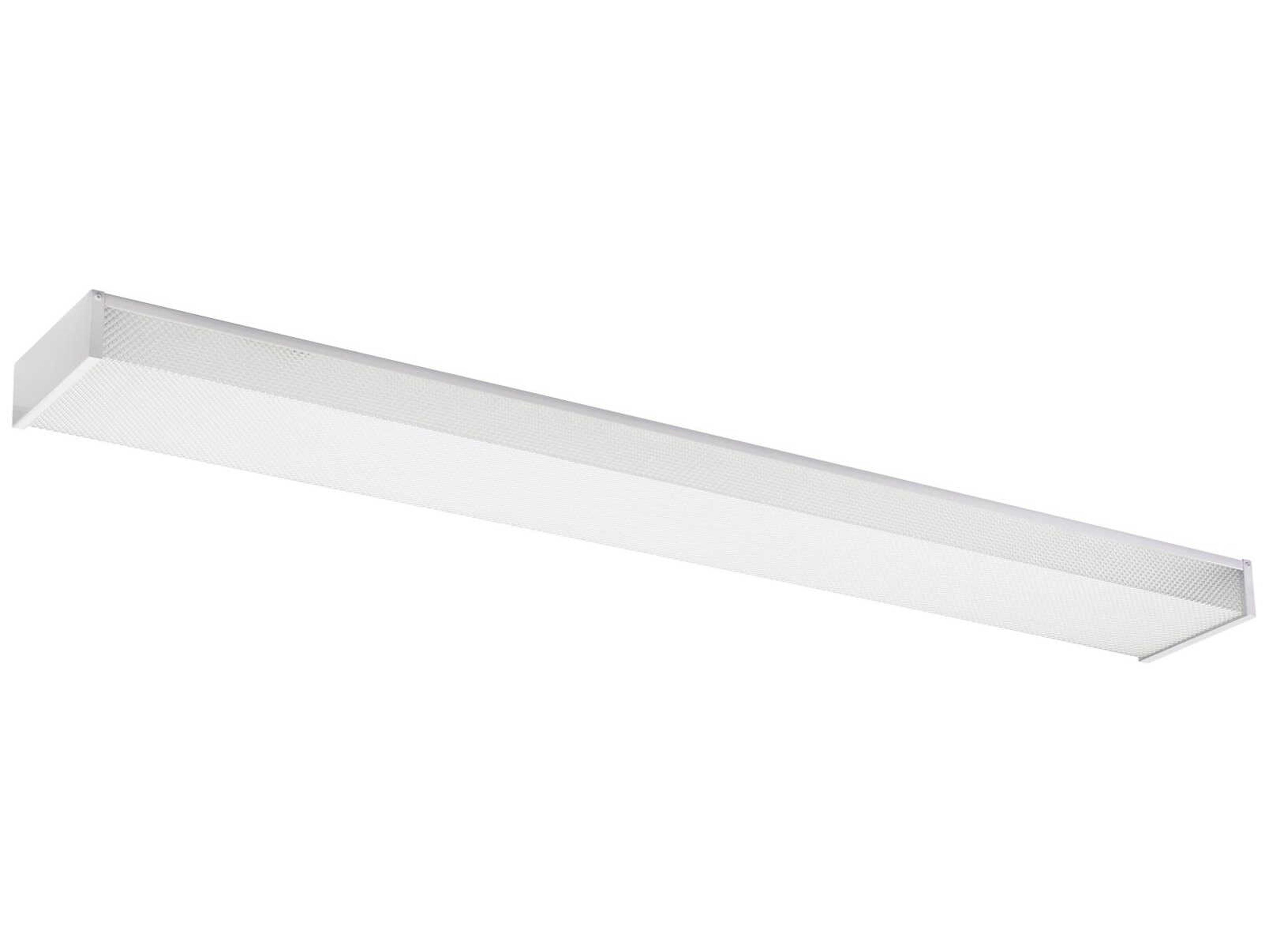 Generation Lighting Drop Lens 2-Light White Flush Mount